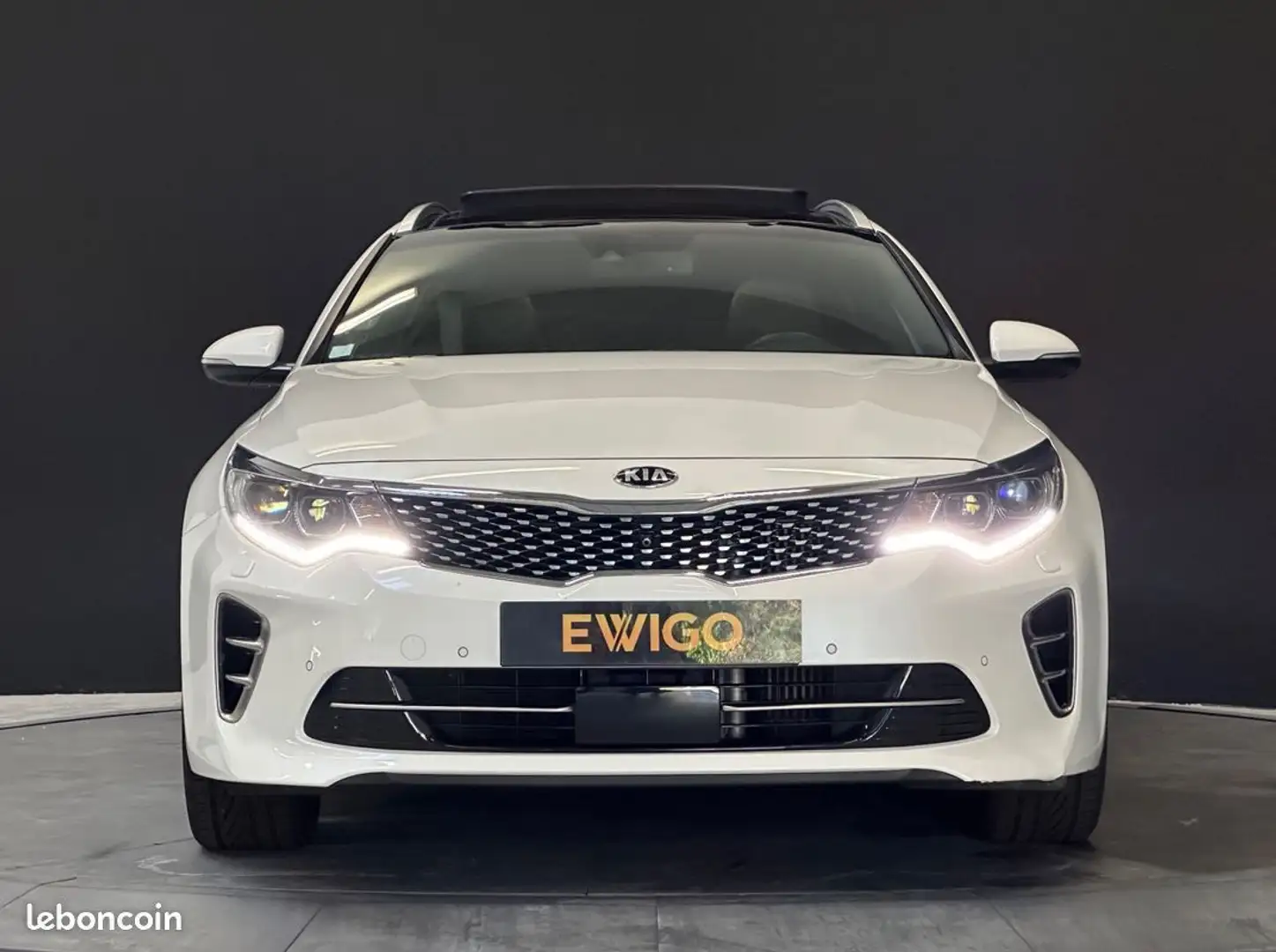 Kia Optima sw 1.7 crdi 141ch dct gt-line premium Blanc - 2