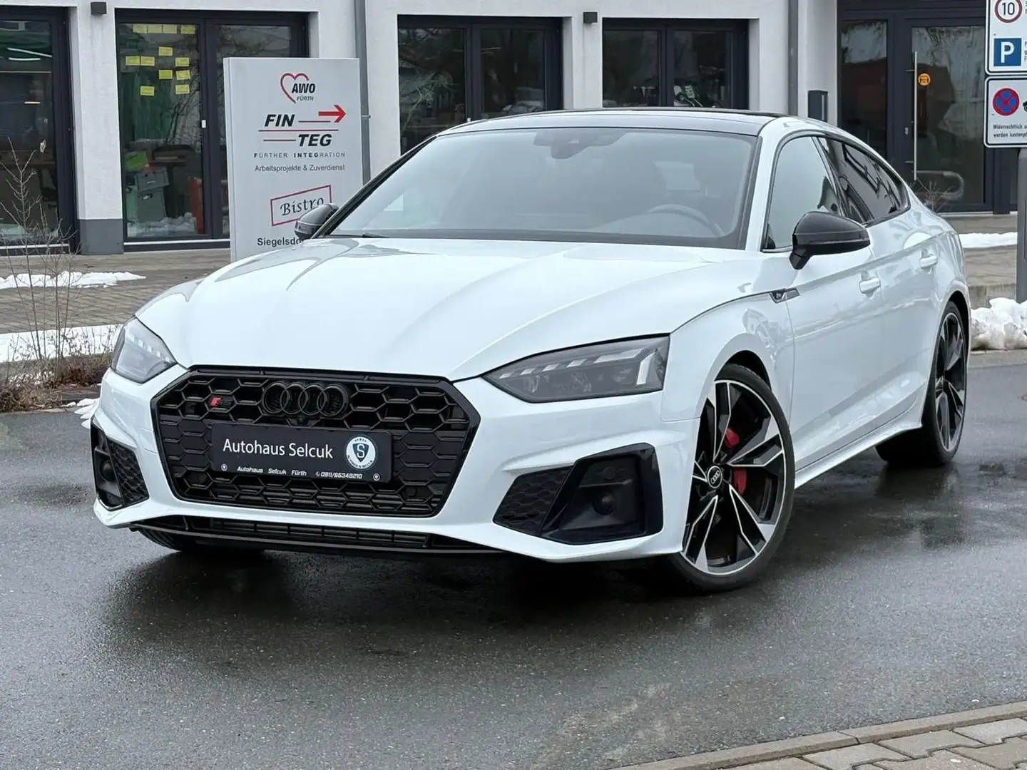 Audi S5 Quattro Sportback *B&O*20-Zoll*360grad*Pano.* Weiß - 1