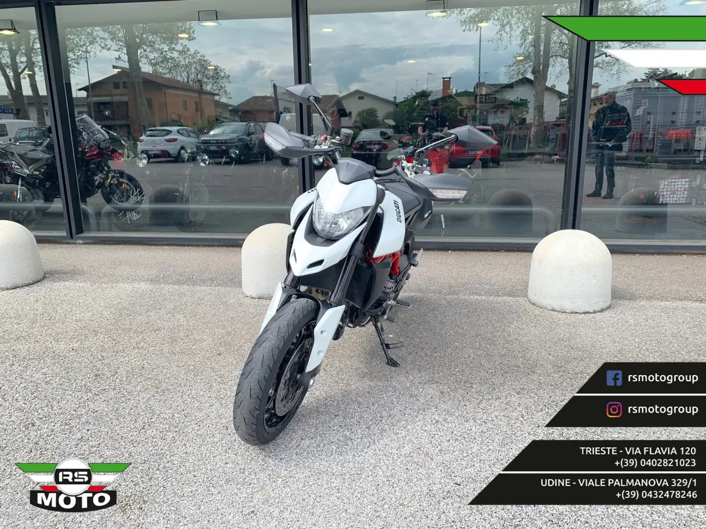 Ducati Hypermotard 950 White - 1