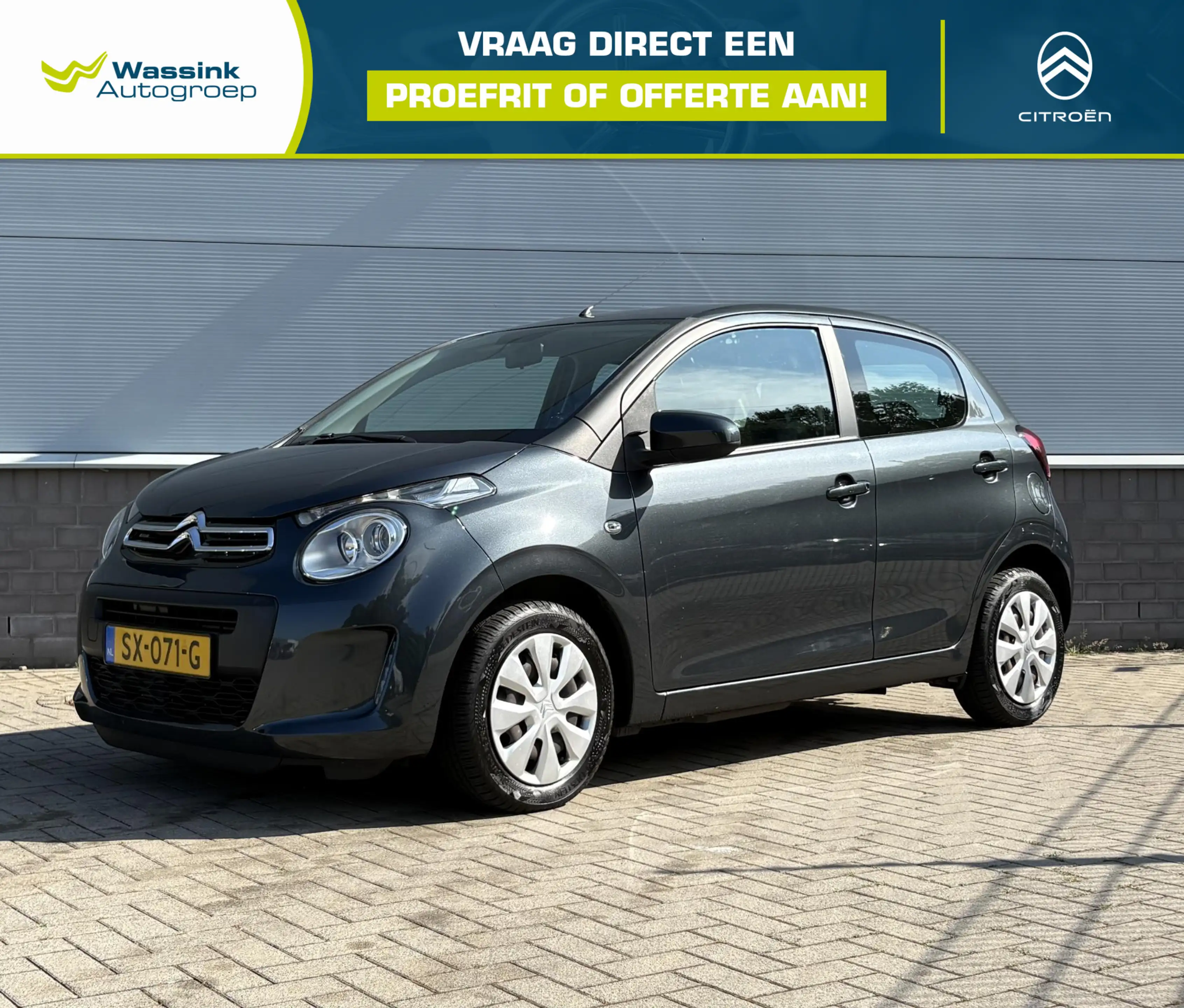 Citroen C1 1.0 e-VTi Feel | Airco | Bluetooth | 5-deurs | Fie