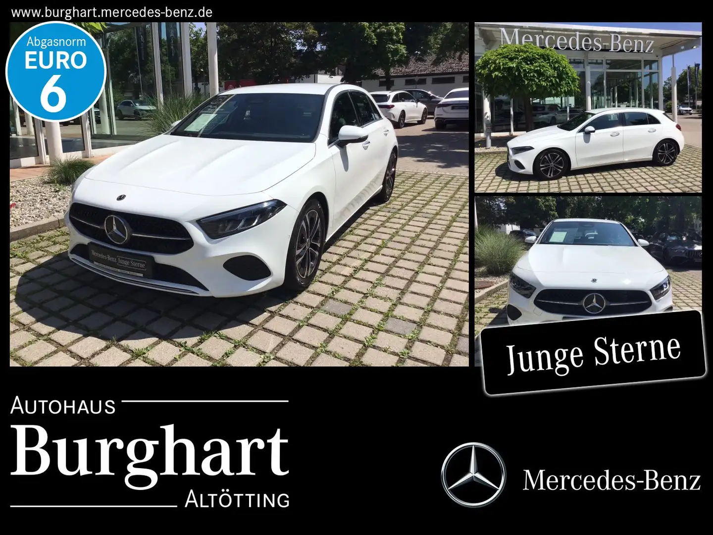 Mercedes-Benz A 200 A 200 Progressive/Line/Advanced/Plus/Burmester LED Weiß - 1
