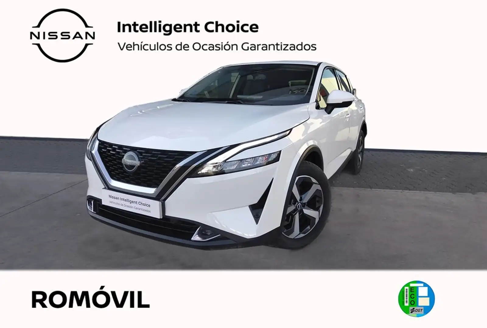 Nissan Qashqai 1.3 DIG-T mHEV 12V N-Connecta 4x2 103kW Blanco - 1
