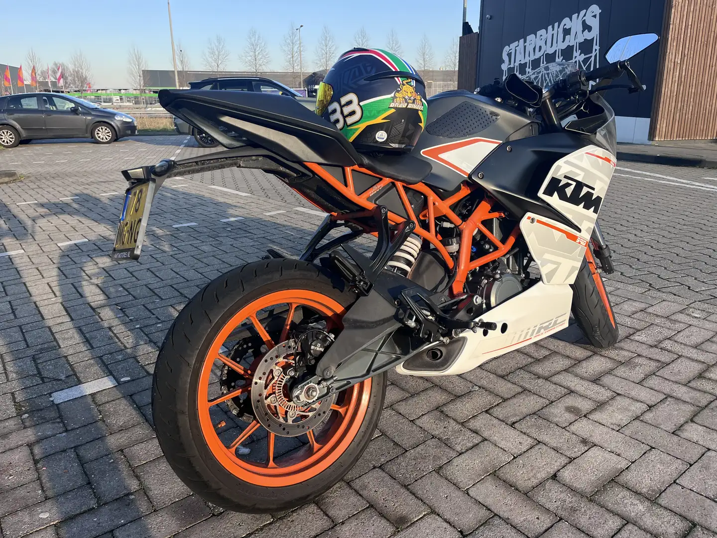 KTM RC 390 2016 Blanco - 2