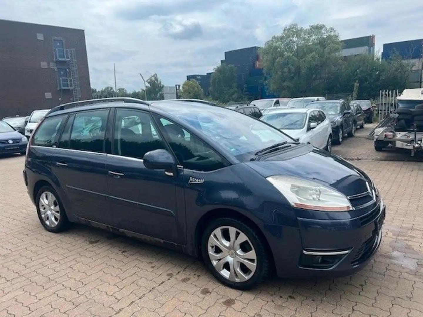 Citroen Grand C4 Picasso Exclusive *7 SITZER* Blau - 2