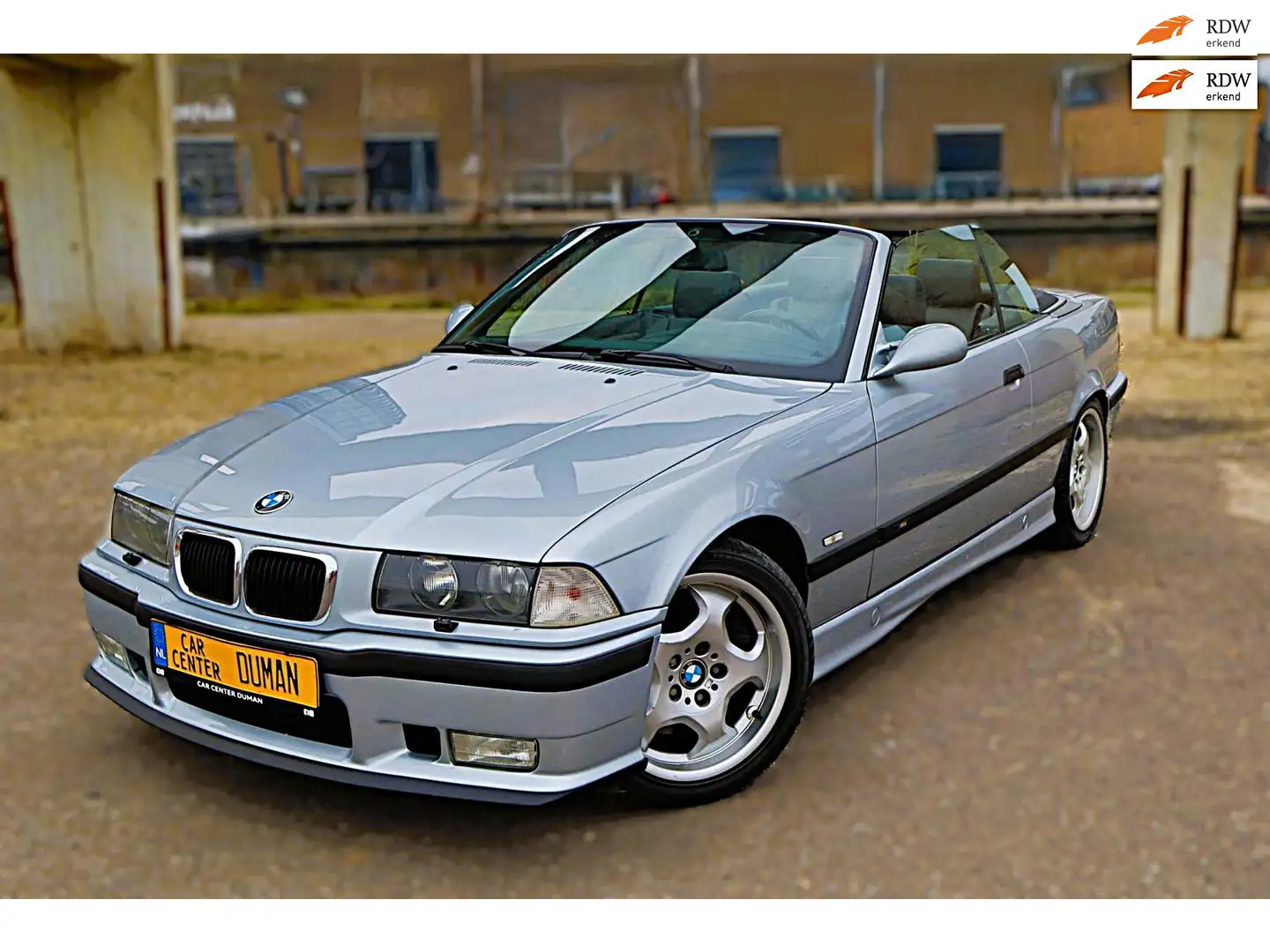 BMW M3 3-serie Cabrio 3.2 NAP Clima Leer E36 M3 Grau - 1