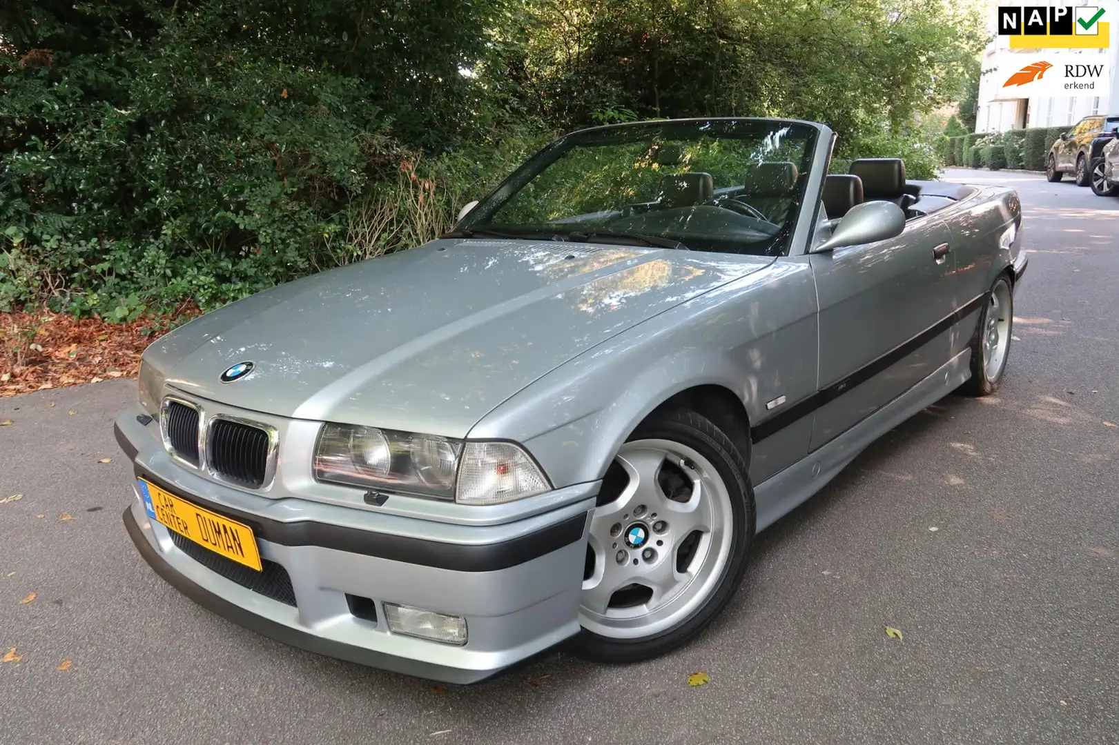 BMW M3 3-serie Cabrio 3.2 NAP Clima Leer E36 M3 Šedá - 1