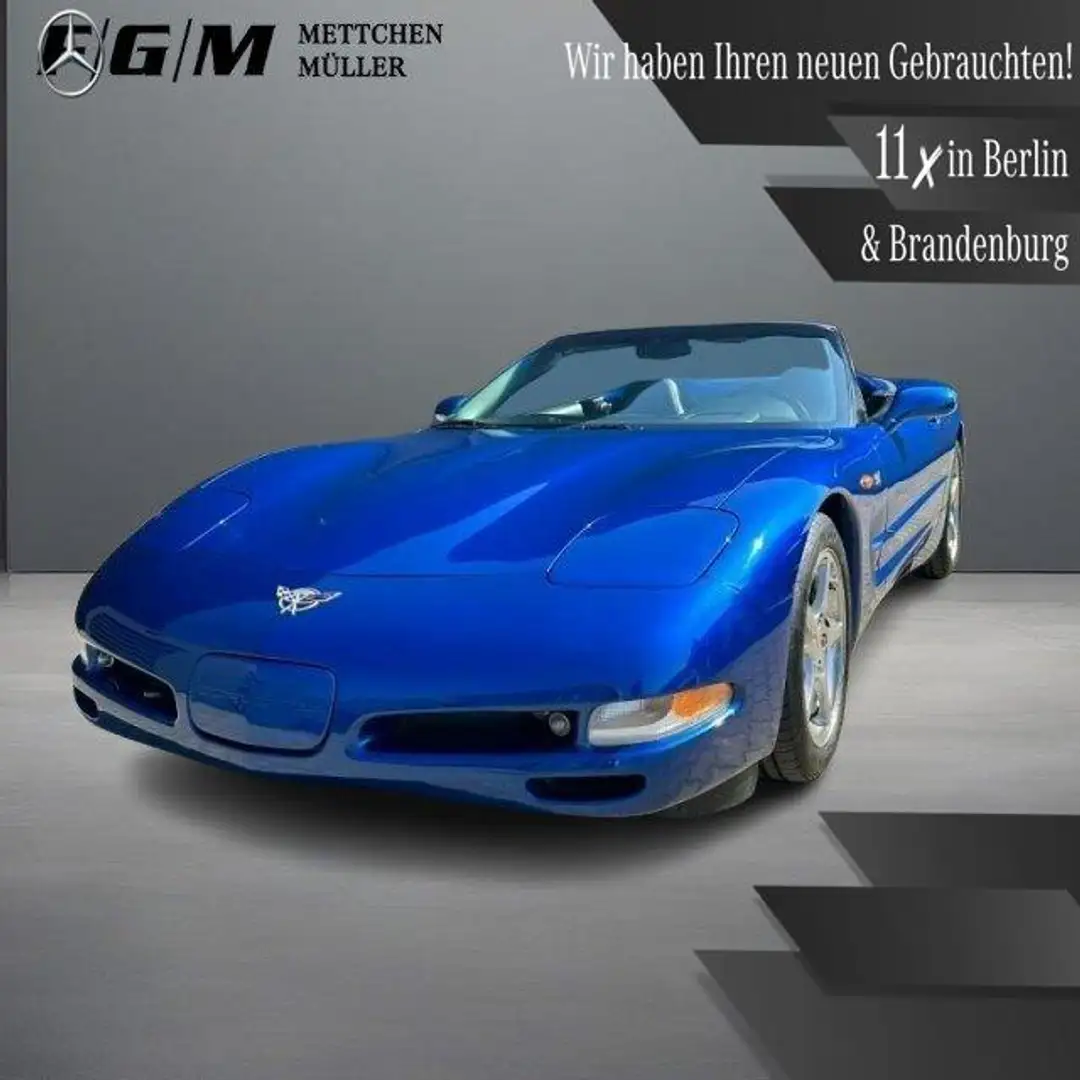 Corvette C5 Cabrio 5.7 50th Anniversary Blau - 1