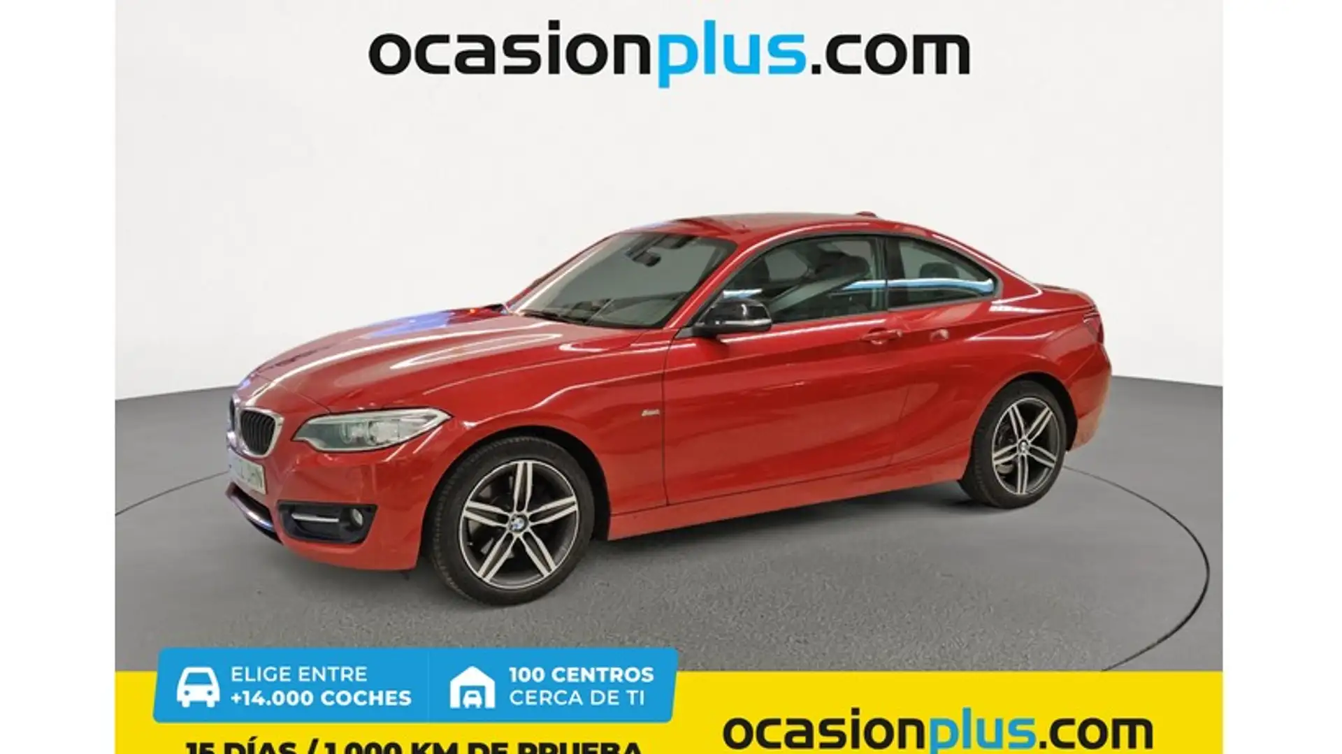 BMW 220 220dA Coupé 190 Rojo - 1