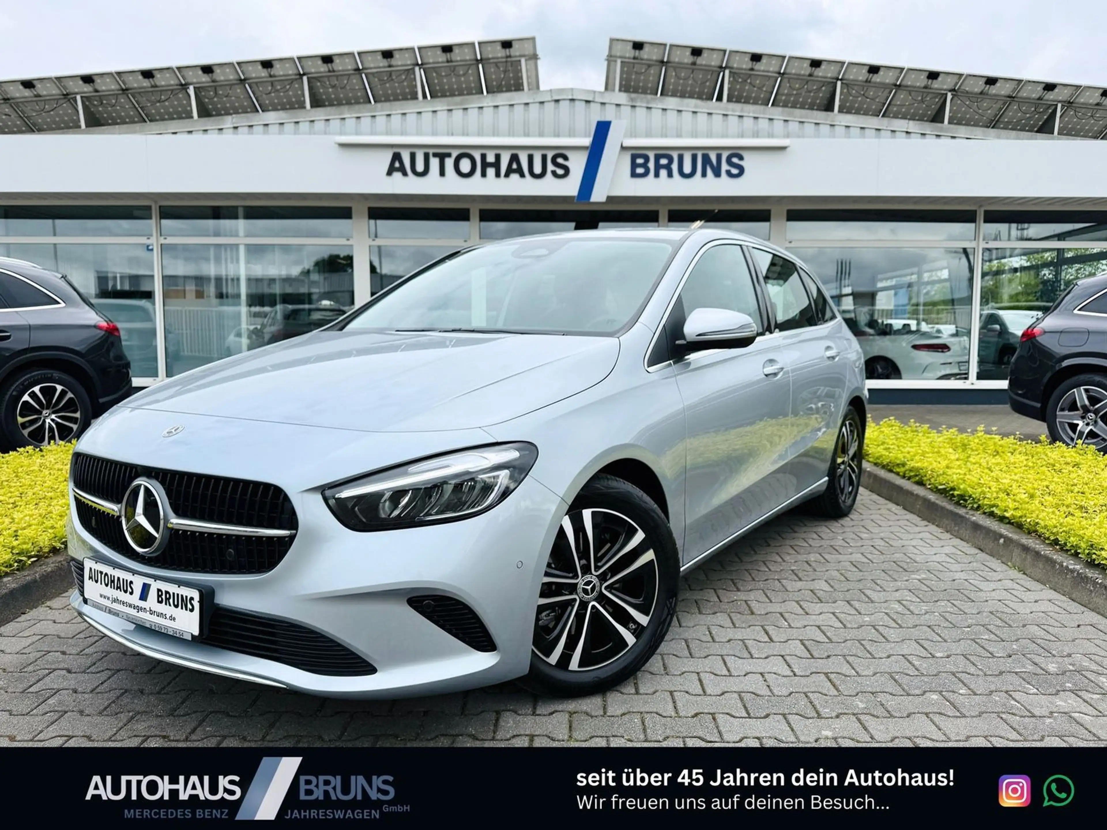 Mercedes-Benz B 180 PROGRESSIVE, Autom., LED, SHZ, RFK, PTS, Easy-Pack