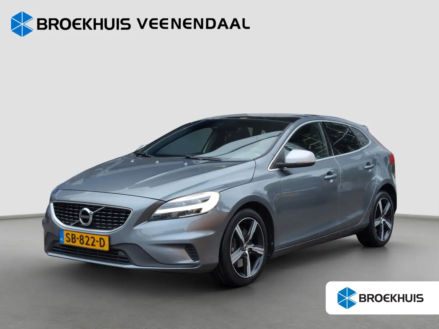 Volvo V40 2.0 T4 190 pk R-Design | Panoramadak | Trekhaak | Gris - 1