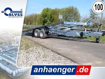 Fahrzeugtransporter 400x195cm Anhänger 2,5t GG