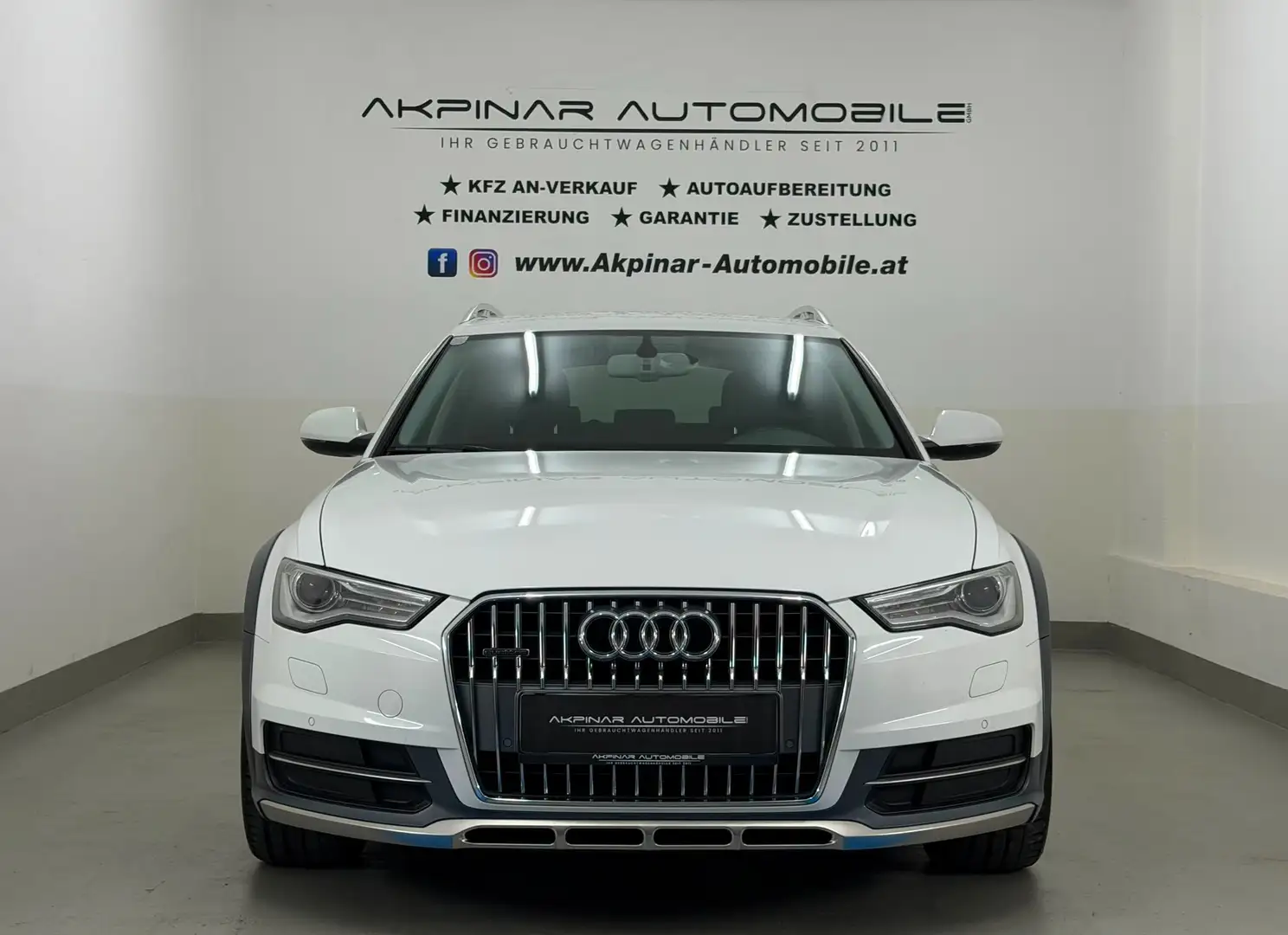 Audi A6 allroad quattro 3.0 TDI S-tronic NAVI - AHK - XENON Weiß - 2