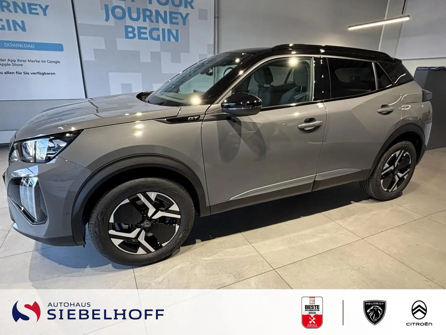 Peugeot 2008 GT HYBRID 145 e-DSC6 Grau - 1