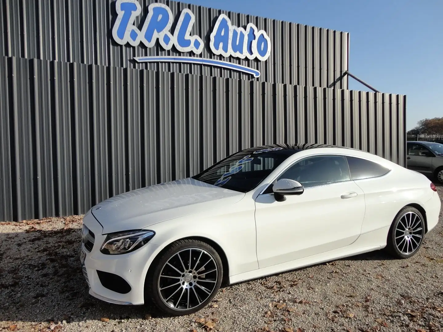 Mercedes-Benz C 220 220 D 170CH AMG LINE 9G-TRONIC Blanc - 1