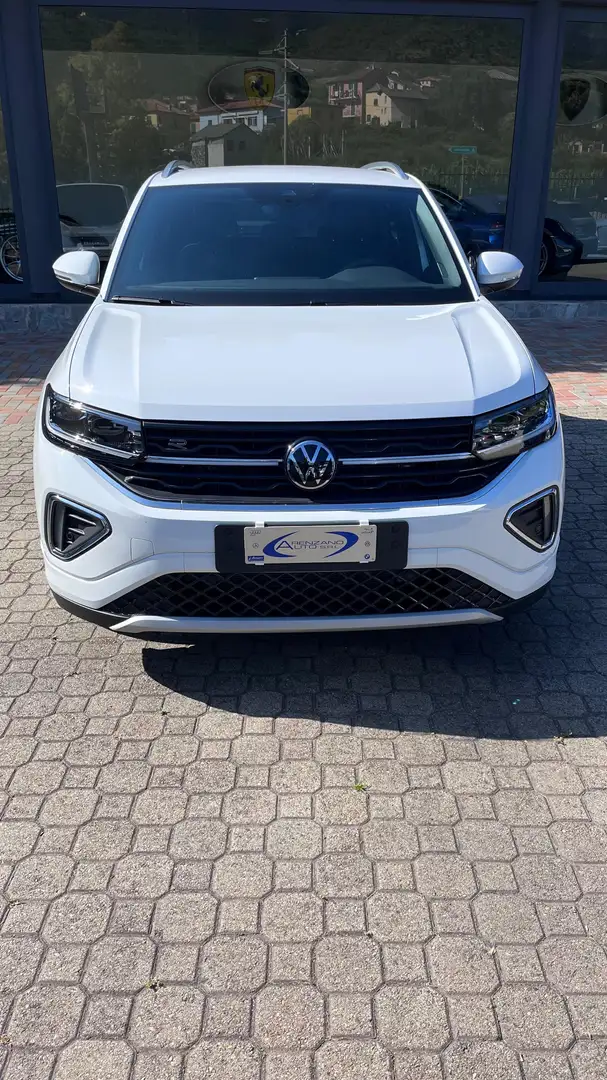 Volkswagen T-Cross 1.0 tsi R-Line Plus 115cv Weiß - 2