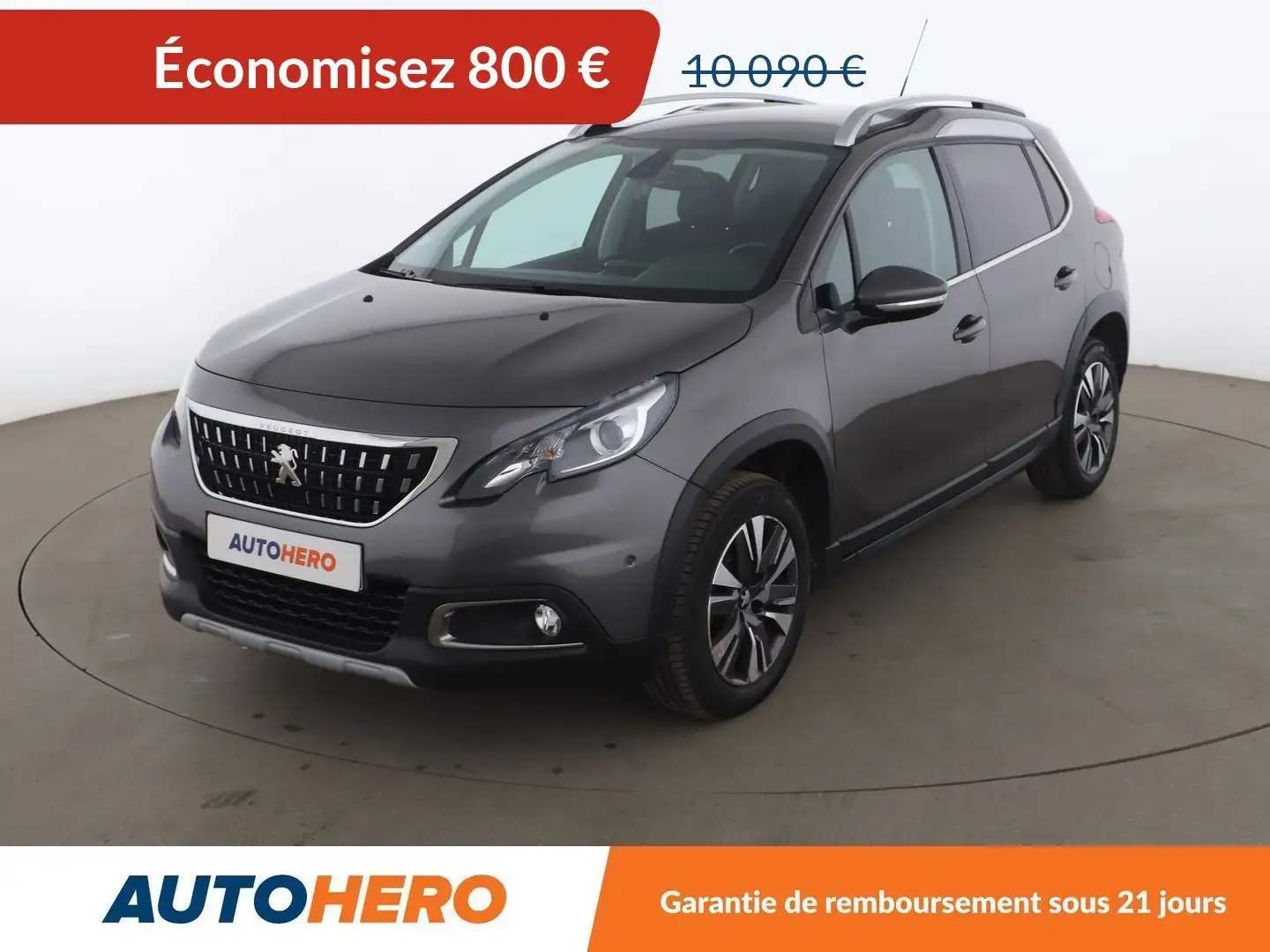 Peugeot 2008 1.2 PureTech Allure Business EAT8 Gris - 1