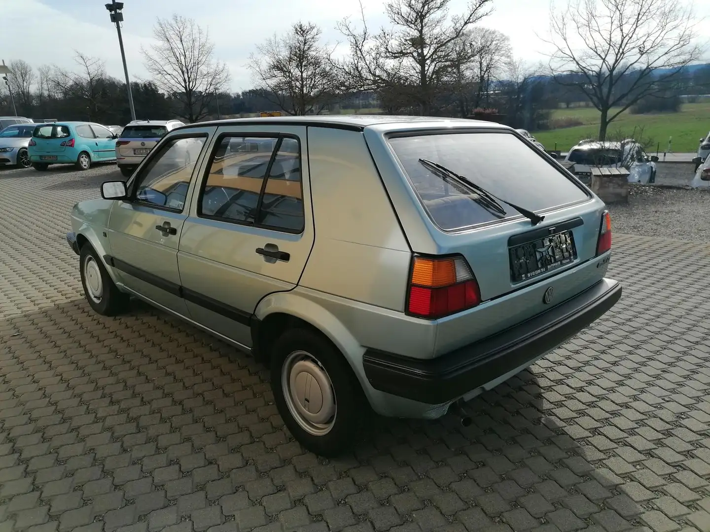 Volkswagen Golf VW GOLF II 2 1.6 CL 4-Türen 1. Hand. Grün - 2