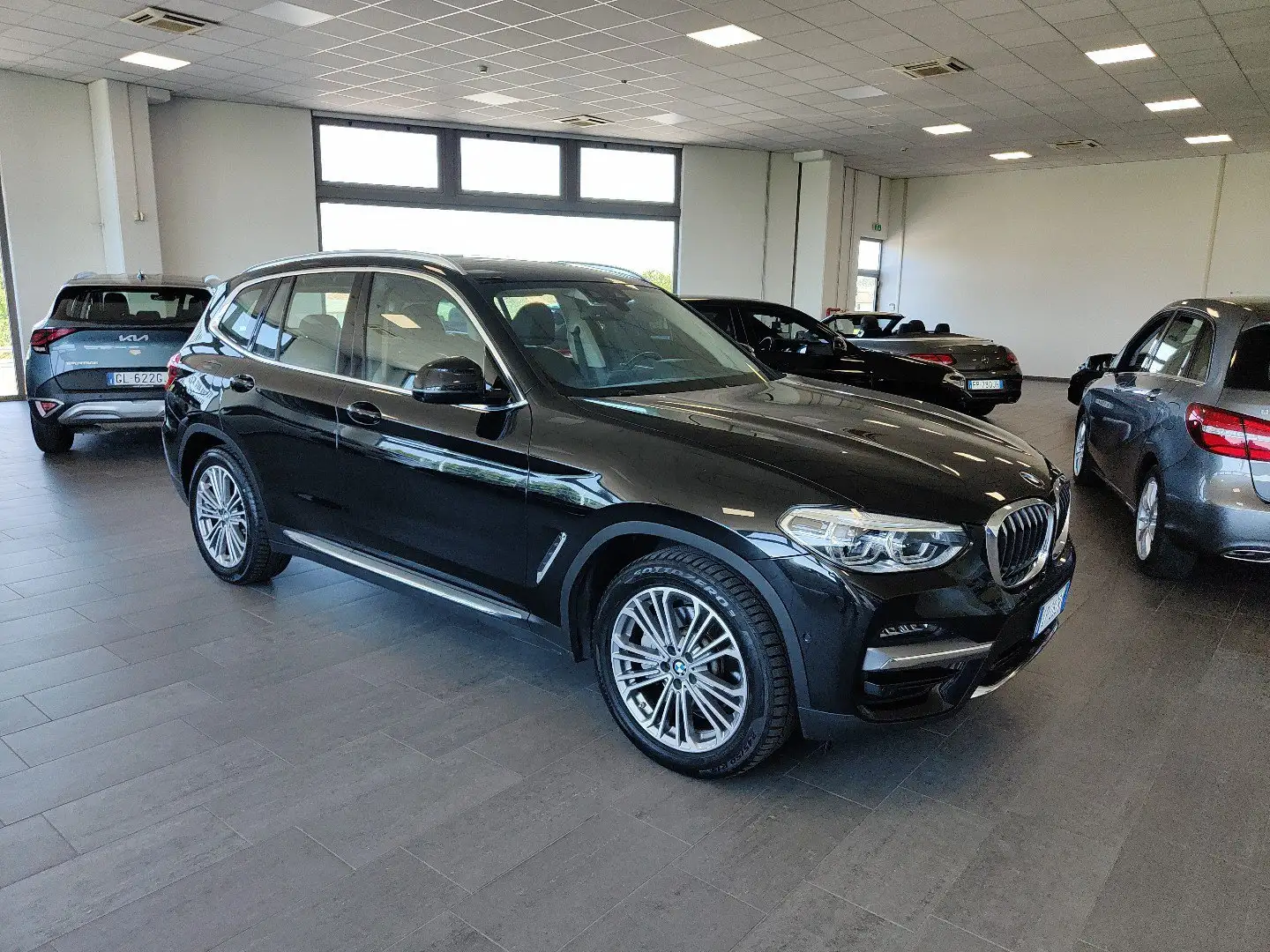 BMW X3 xDrive30d 48V Luxury Navi Pelle FariLED Cerchio19 Noir - 2