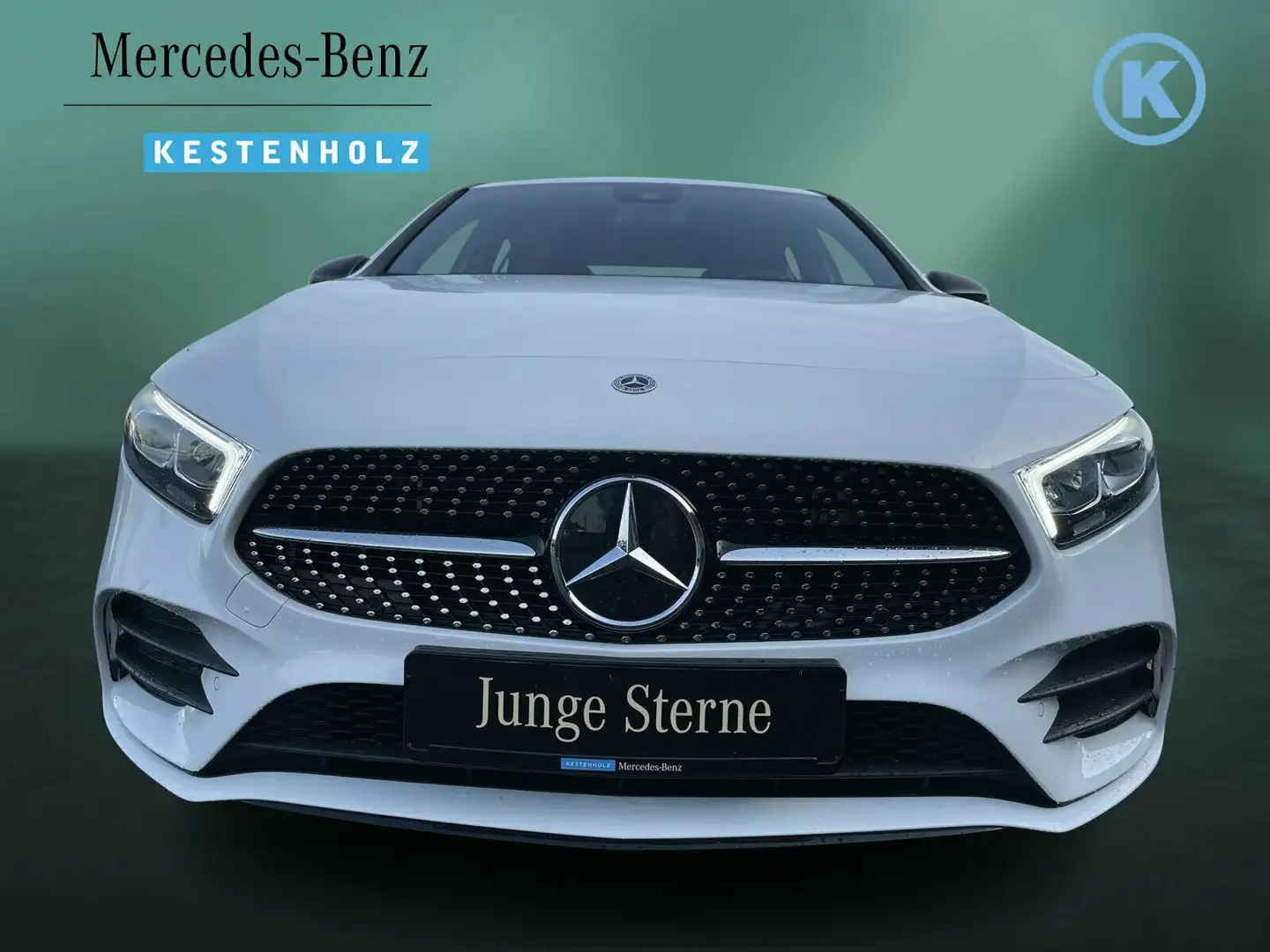 Mercedes-Benz A 250 A 250 e AMG+NIGHT+KAMERA+AMBI+SITZHZ+SPUR/BREMS Weiß - 2