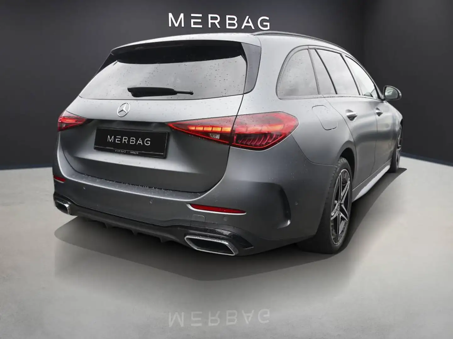 Mercedes-Benz C 300 d T AMG-LINE PANO AHK MASSAGE SITZK. NIGHT Gris - 2