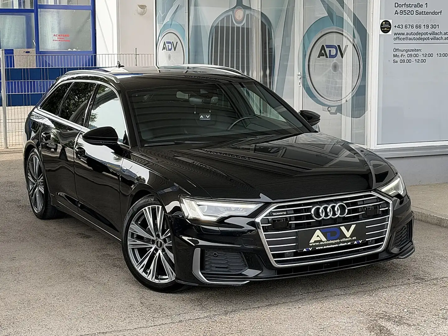 Audi A6 40 S-Line 2.0 TDI quattro sport (EURO 6d) Schwarz - 2