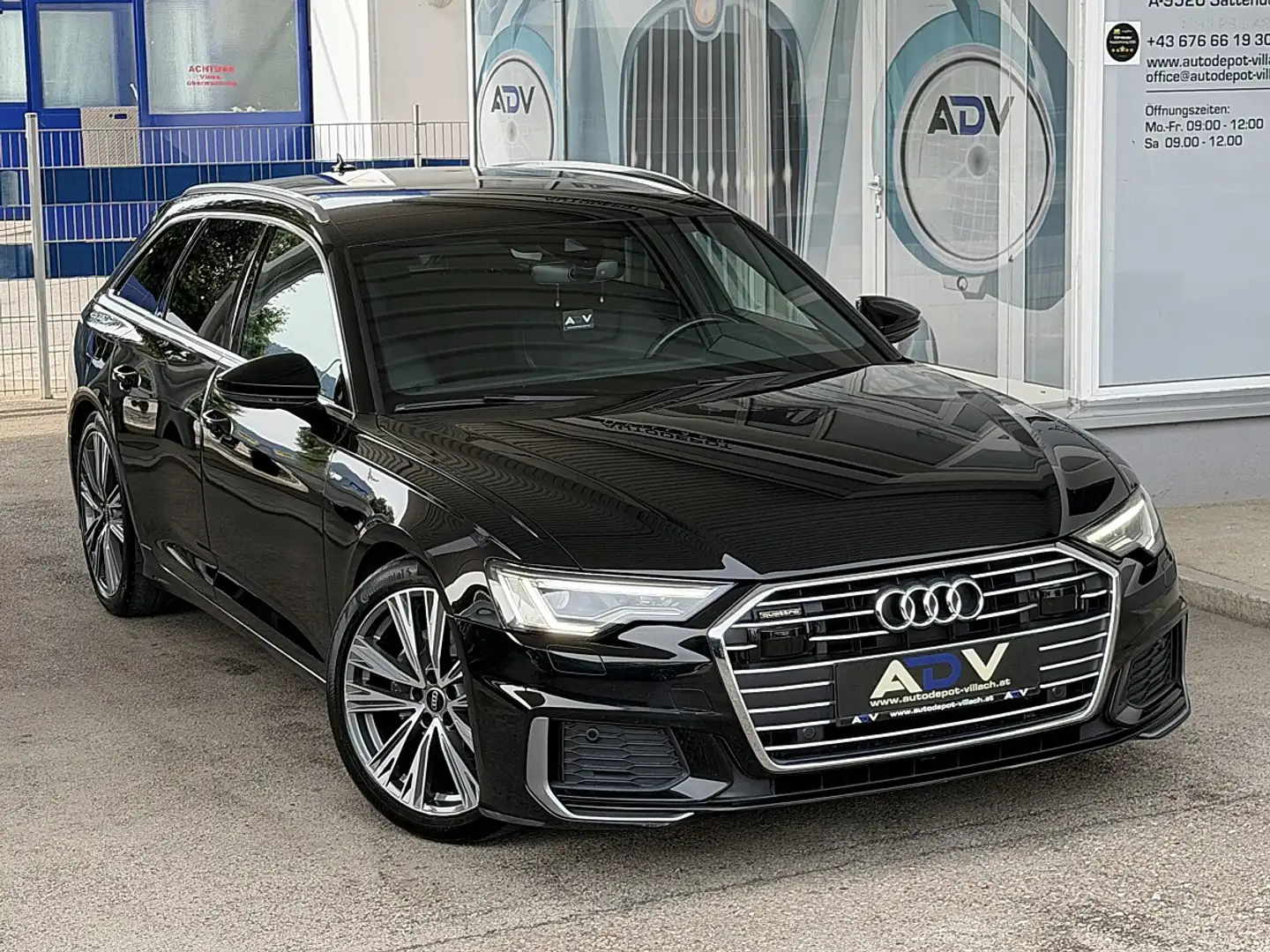 Audi A6 40 S-Line 2.0 TDI quattro sport (EURO 6d) Schwarz - 1