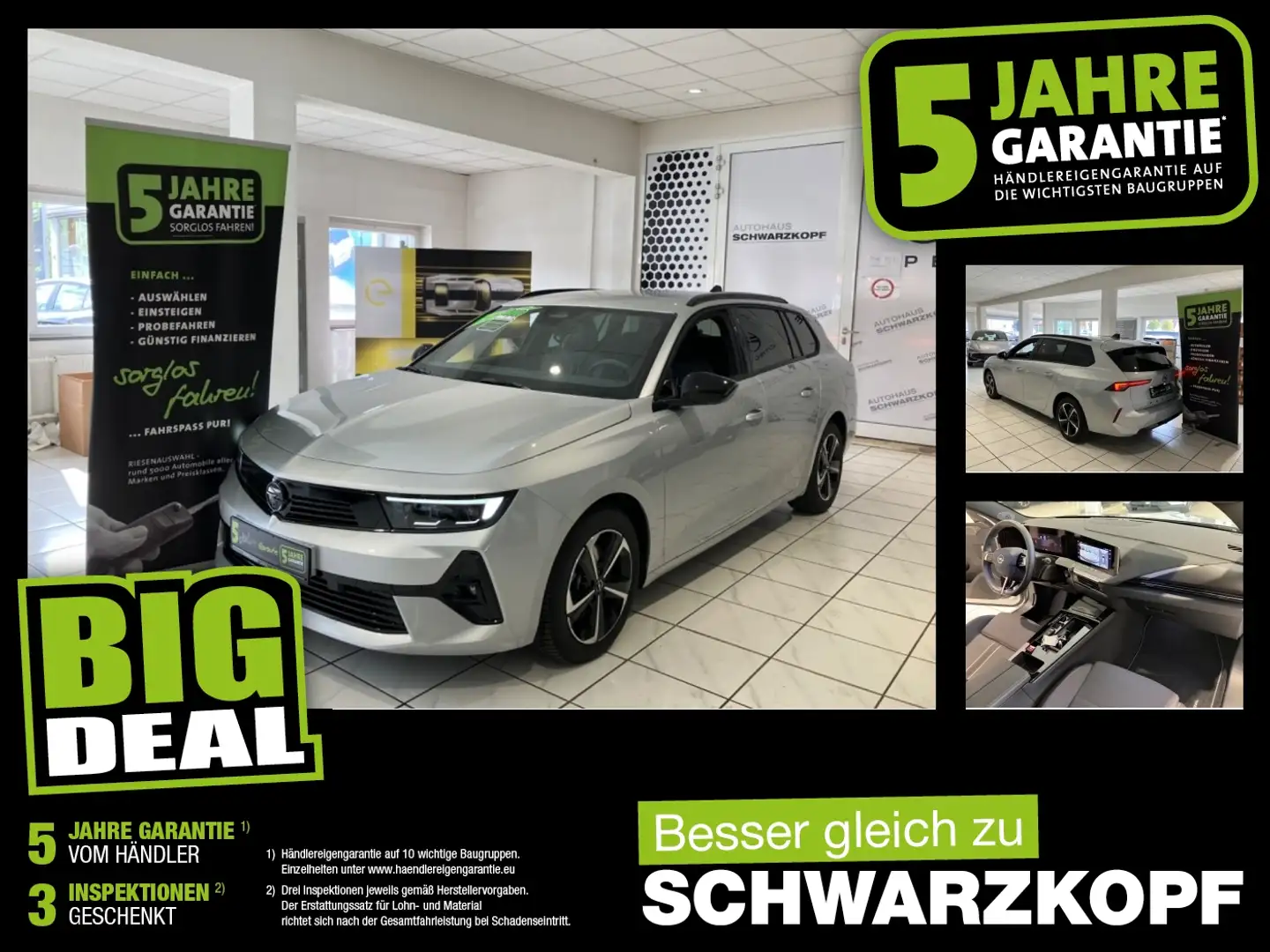 Opel Astra L ST 1.2T Fin. ab 2,99% Navi,RückfahrK Silber - 1