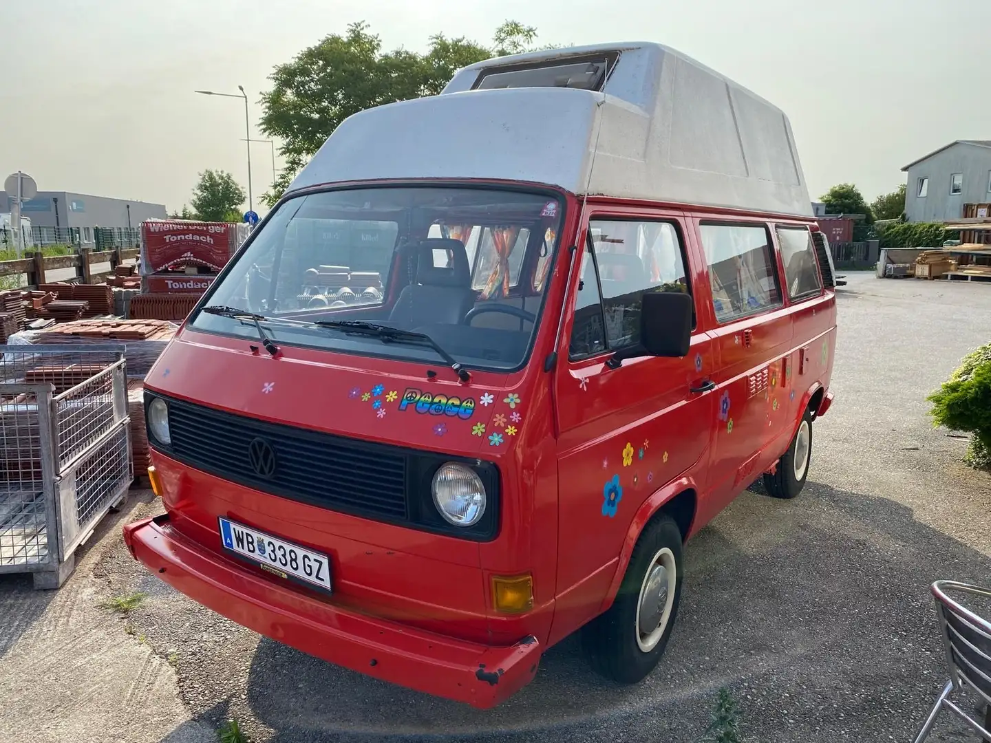 Volkswagen T3 253 Transporter Rot - 1