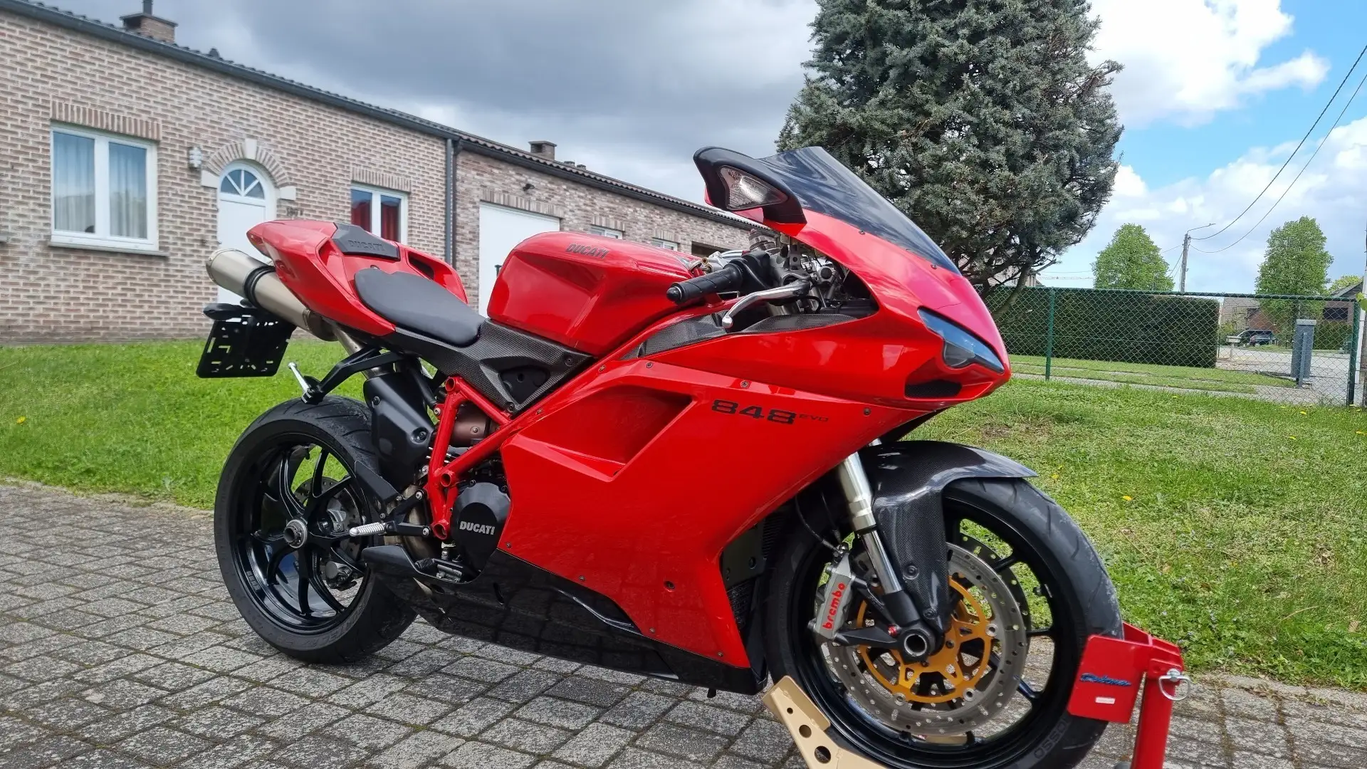Ducati 848 EVO - 2010 - 17.500KM - Topstaat crvena - 2