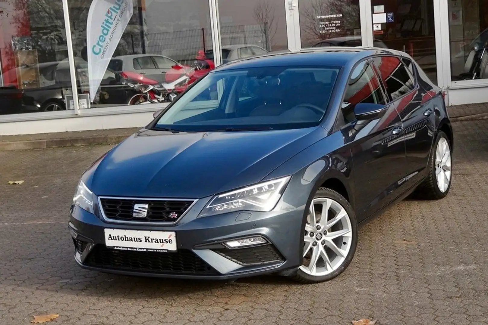 SEAT Leon 2.0TDI FR-ALLWETTERR/LED/FULL LINK/RFK/SHZG Gris - 2