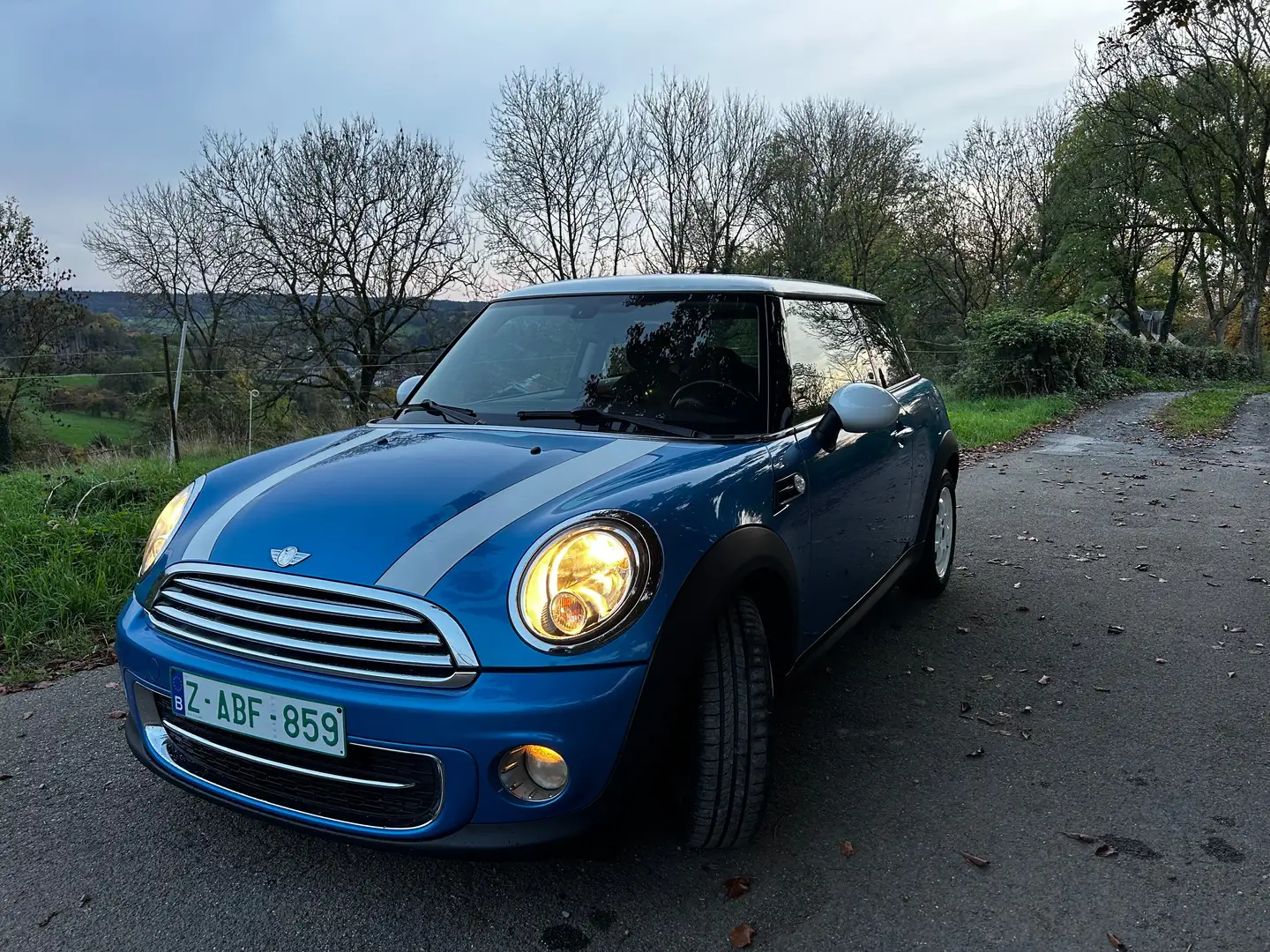 MINI Cooper D Mini 1.6 D Cooper DPF Bleu - 1