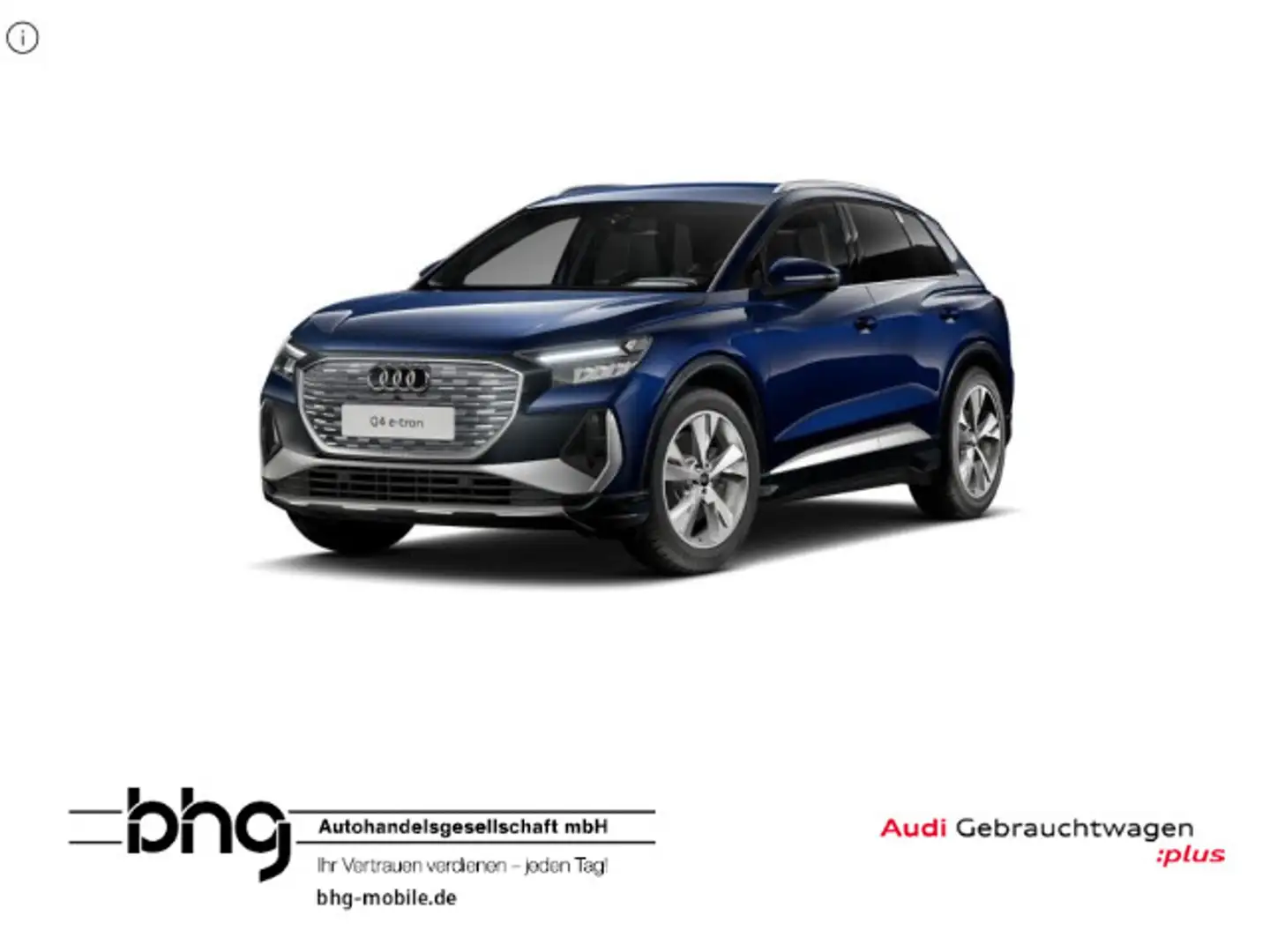 Audi Q4 e-tron 40 Blau - 1