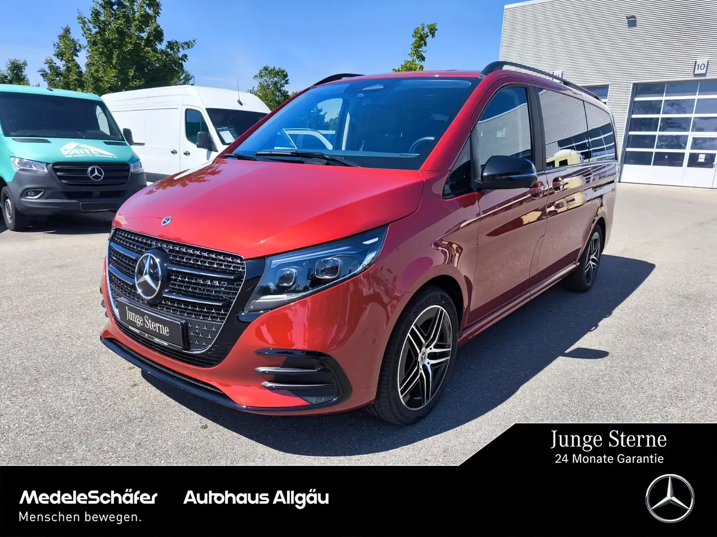 Mercedes-Benz V 250 V 250 d AVANTGARDE L AMG NEUES MODELL AIRMATIC Tel Rouge - 1