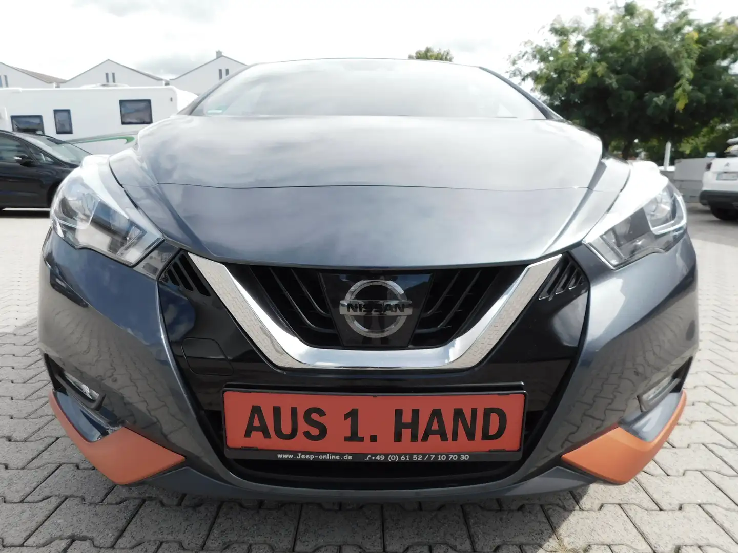 Nissan Micra Tekna+Design+Komfort+Technik Paket 1.Hd. S-Heftg., Grau - 1