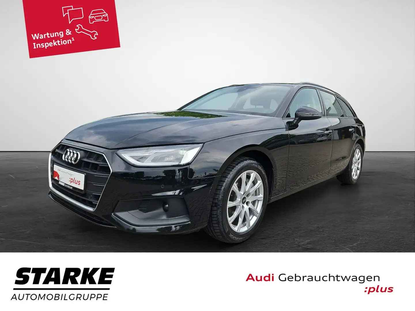 Audi A4 Avant 40 TDI S tronic NaviPlus AHK ASI APS-Plus... Zwart - 2