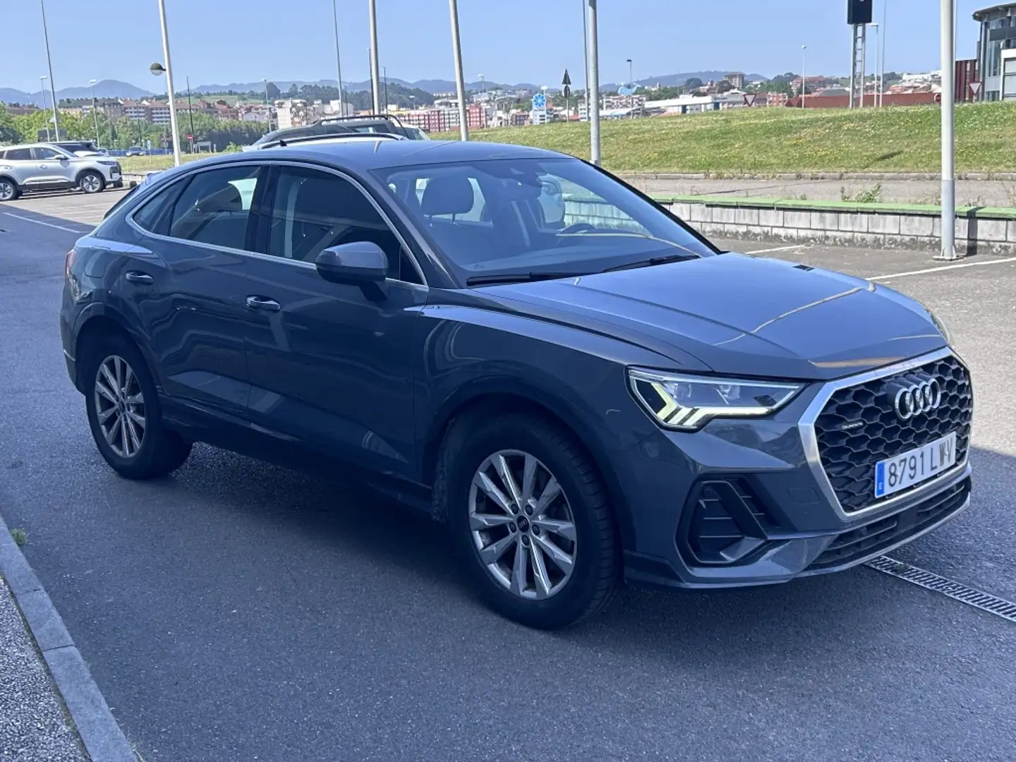 Audi Q3 Sportback 40 TDI Advanced quattro S tronic 147kW Gris - 2