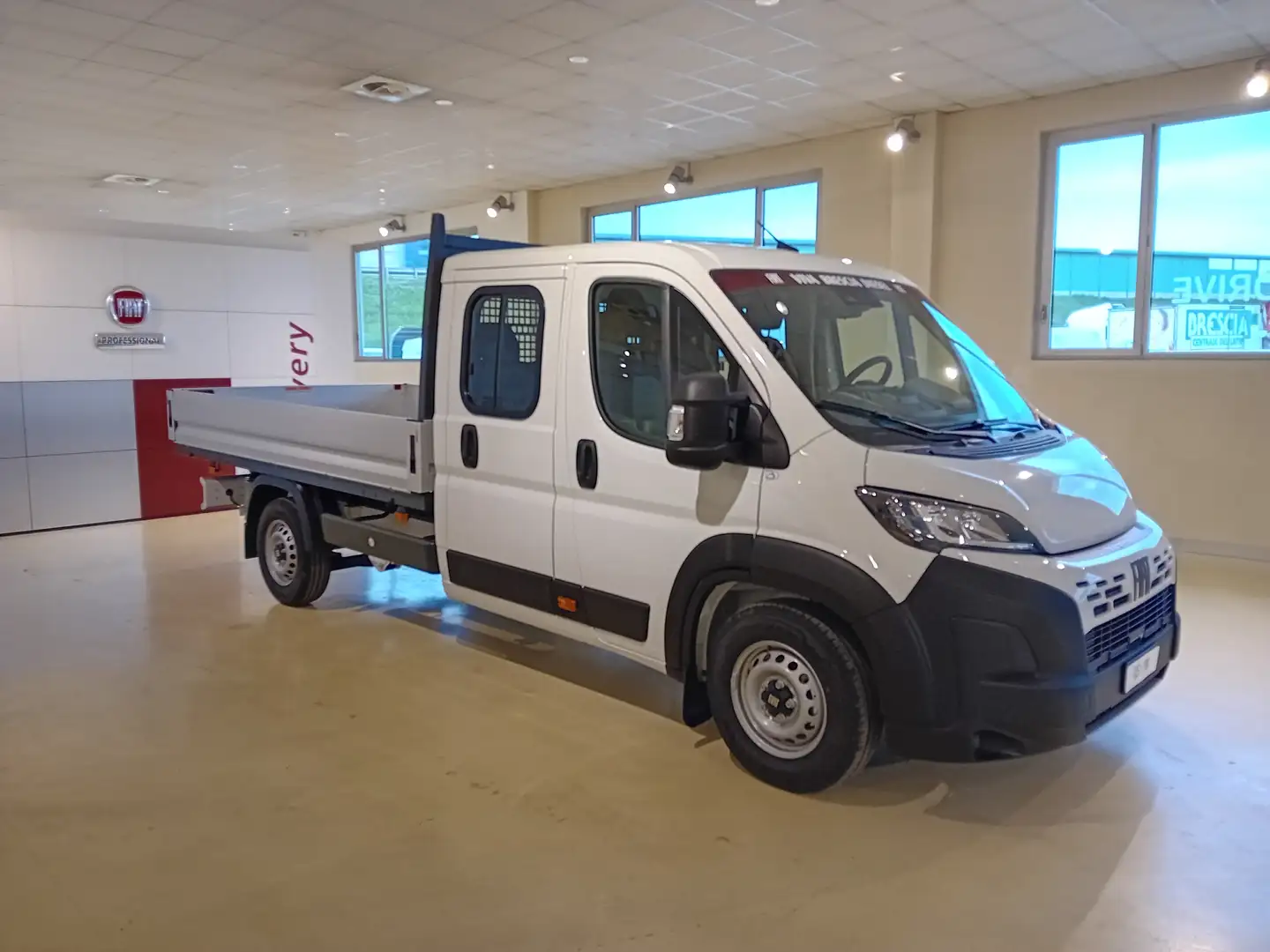 Fiat Ducato dopp. cab. 35Q LH1 140 CV cassone fisso 2.950 mm Bianco - 1