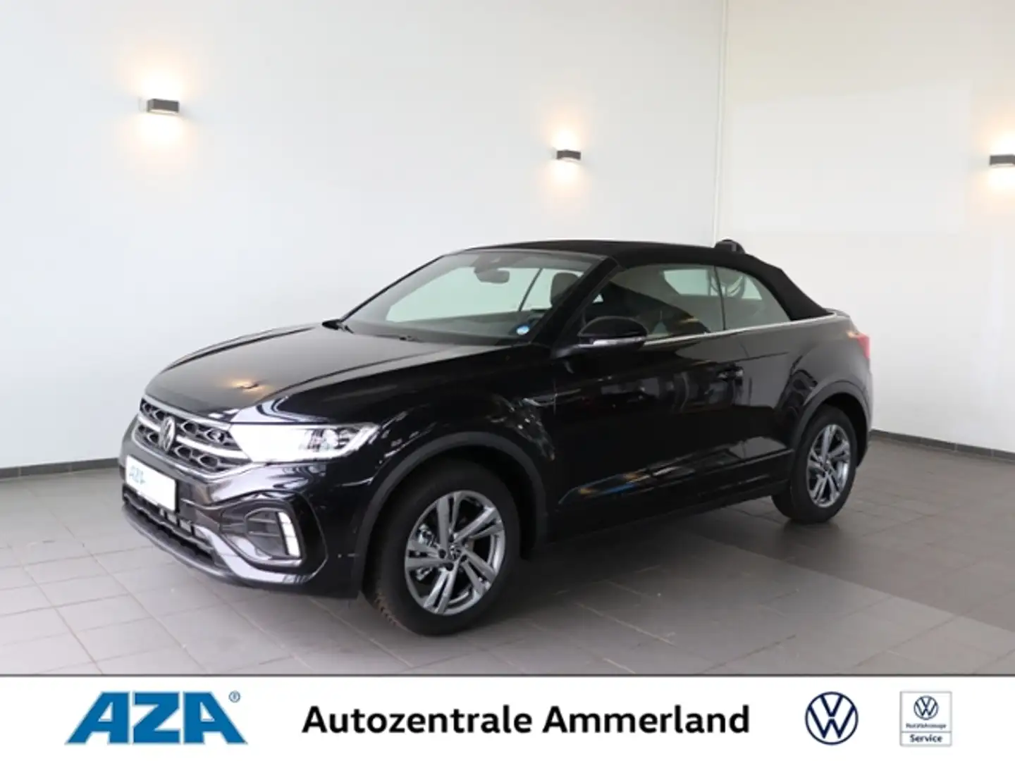 Volkswagen T-Roc Cabriolet R-Line 1.5 l TSI OPF 110 kW (150 PS) 7- Schwarz - 1