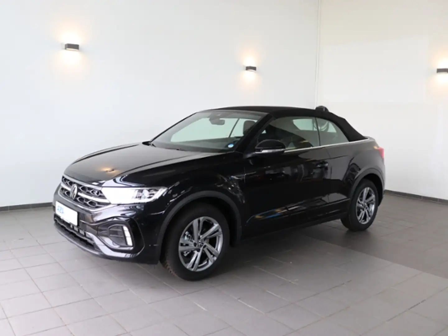 Volkswagen T-Roc Cabriolet R-Line 1.5 l TSI*DSG*AHK*NAVI*Kamera*SI Schwarz - 2