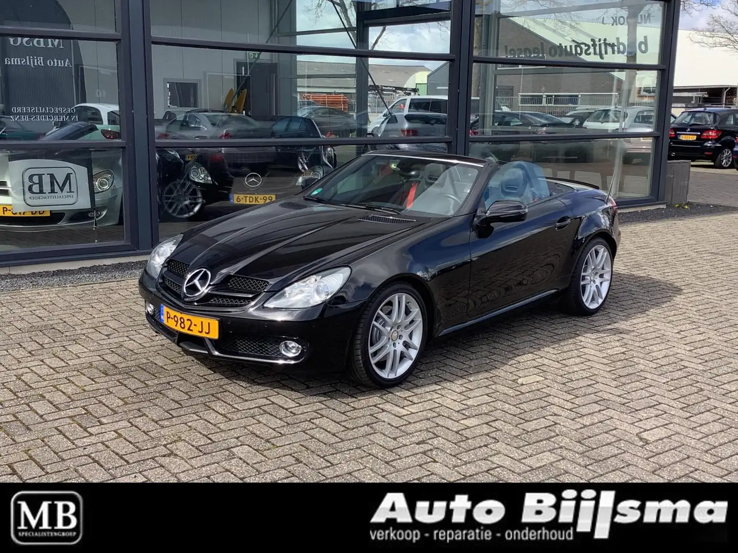 Mercedes-Benz SLK 200 K. Sport edition, face lift, zeer net Noir - 1
