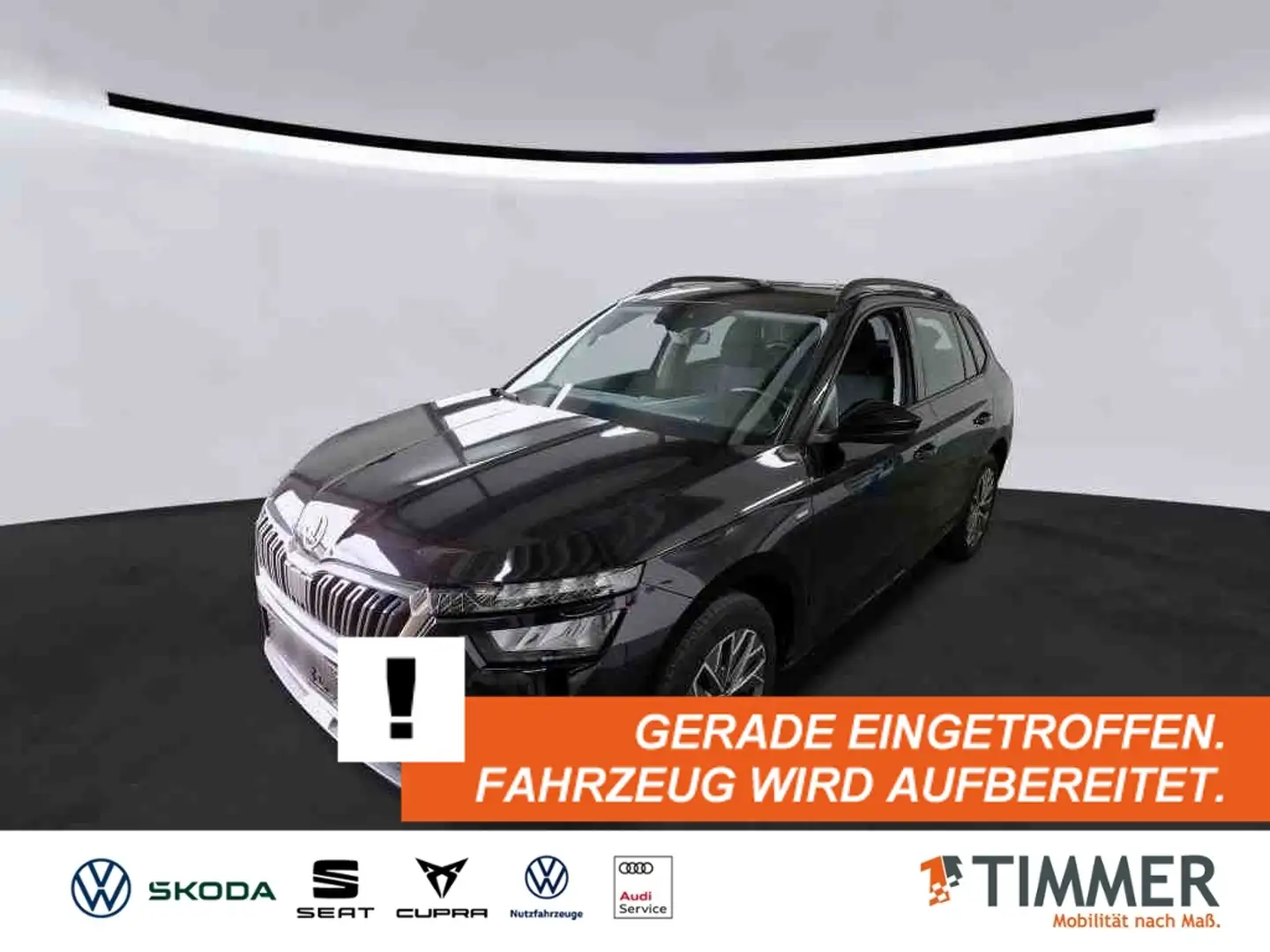 Skoda Kamiq 1.0 TSI CLEVER *LED *SHZ *RKAM *LM 17" *PDC * Schwarz - 1