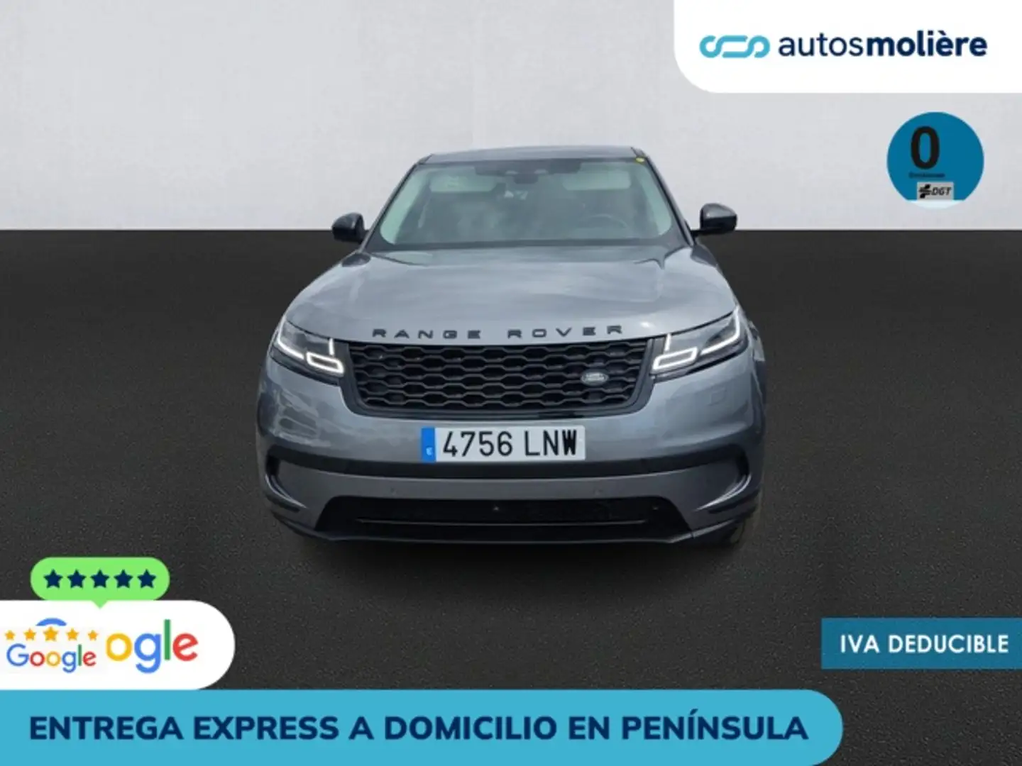 Land Rover Range Rover Velar 2.0 i4 PHEV S 4WD Aut. 404 Gris - 2