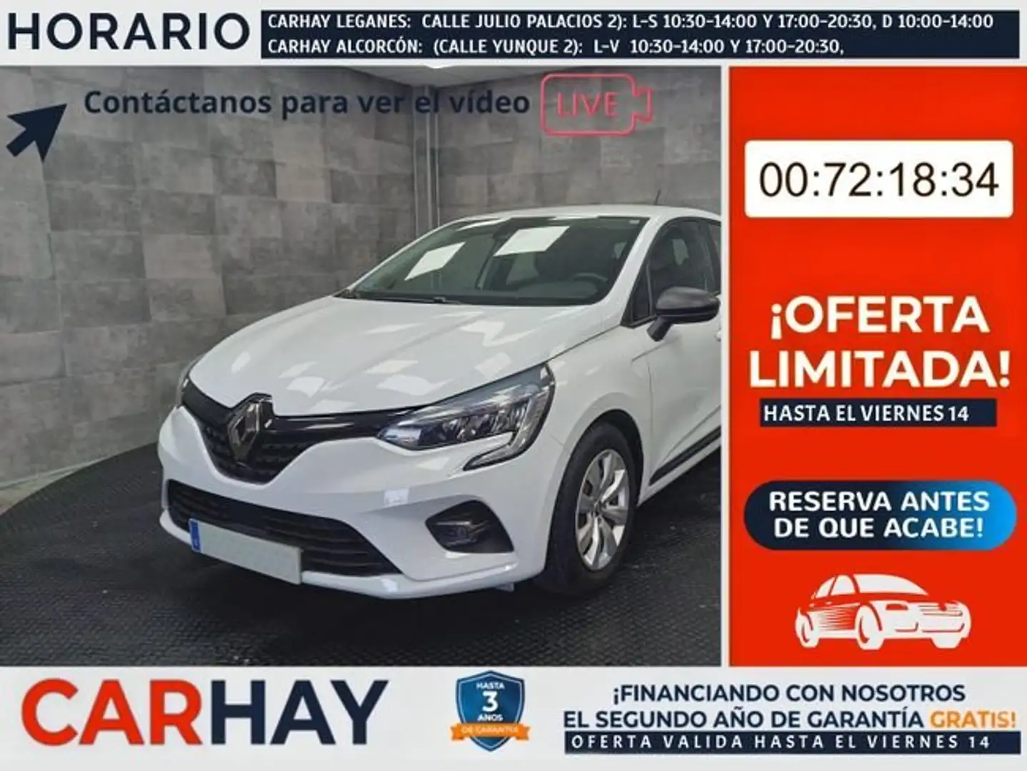 Renault Clio Blue dCi Business 74kW Blanco - 1