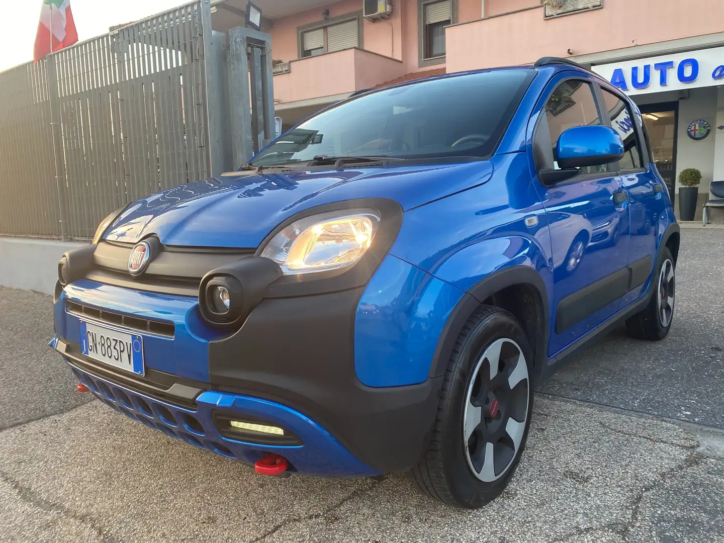 Fiat Panda 1.0 hybrid 70Cv CROSS 5posti RadioAPP-PREZZO REALE Blu/Azzurro - 1