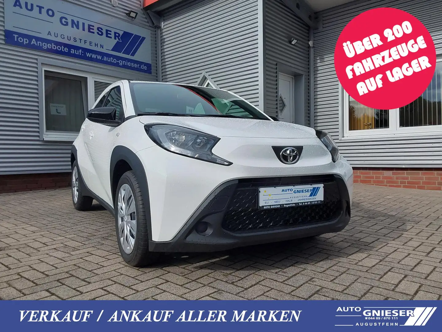 Toyota Aygo X Business Edition ACC/APP/KAM/SHZ 53 kW (72 PS),... Blanc - 1