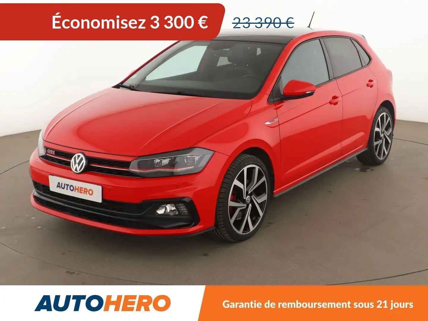 Volkswagen Polo 2.0 TSI GTI DSG6 Rouge - 1
