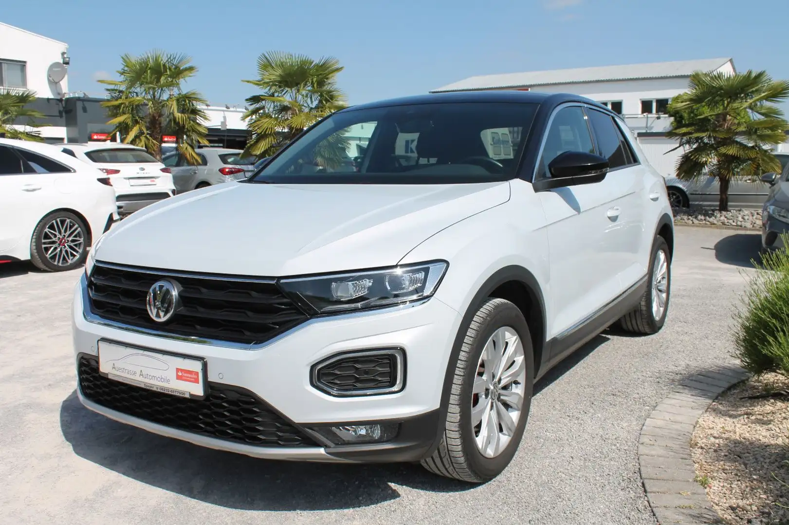 Volkswagen T-Roc 1.5 TSI DSG, Navi, PDC, ACC, Kamera, SHZ Blanc - 2