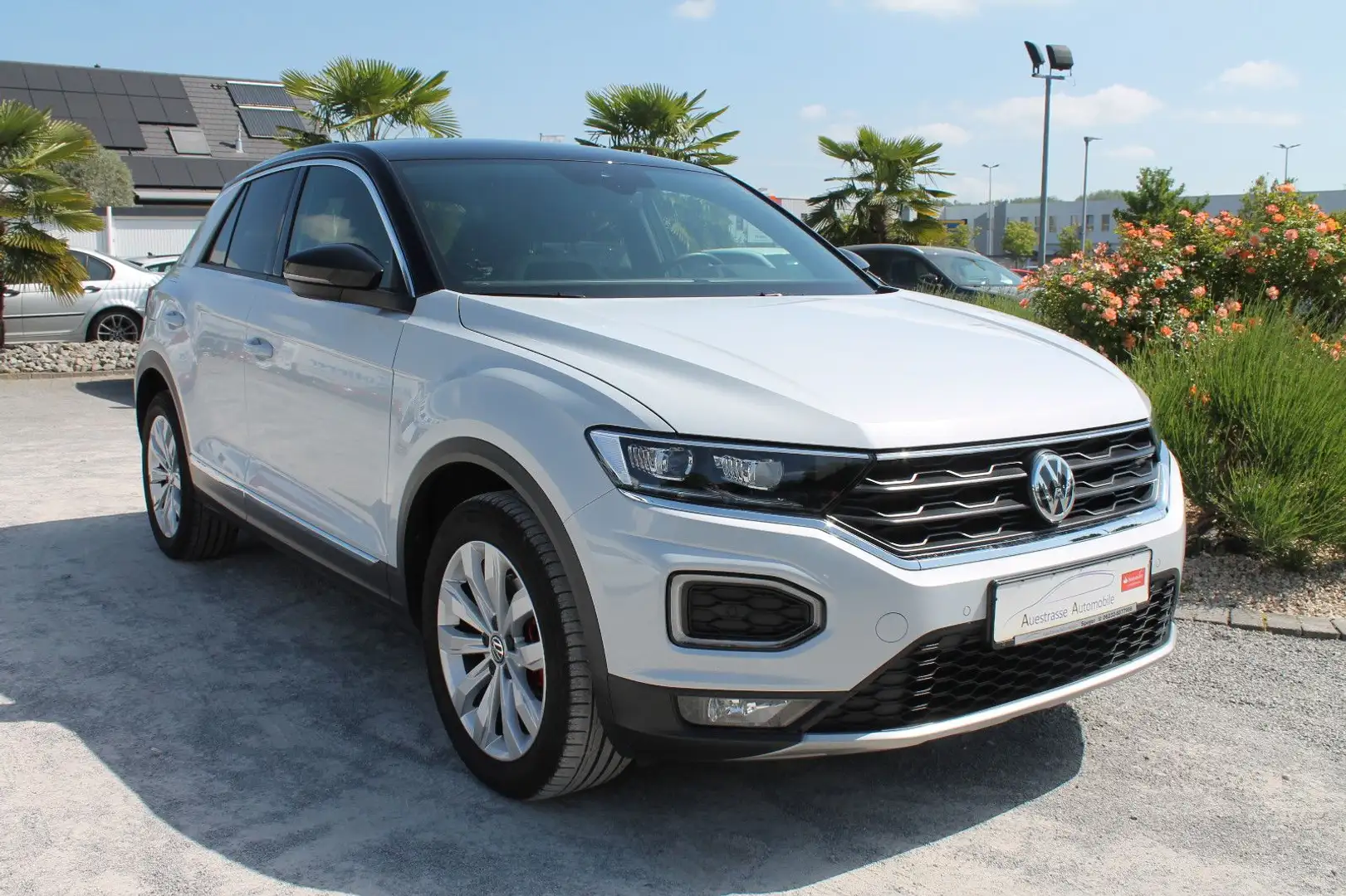 Volkswagen T-Roc 1.5 TSI DSG, Navi, PDC, ACC, Kamera, SHZ Blanc - 1