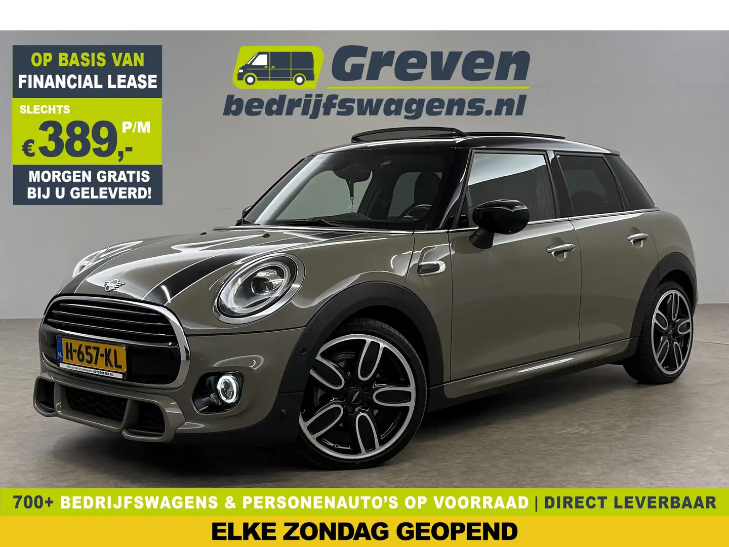 MINI John Cooper Works 1.5 JCW PACK Pano | harman/kardon | LED Carplay Cl Grijs - 1