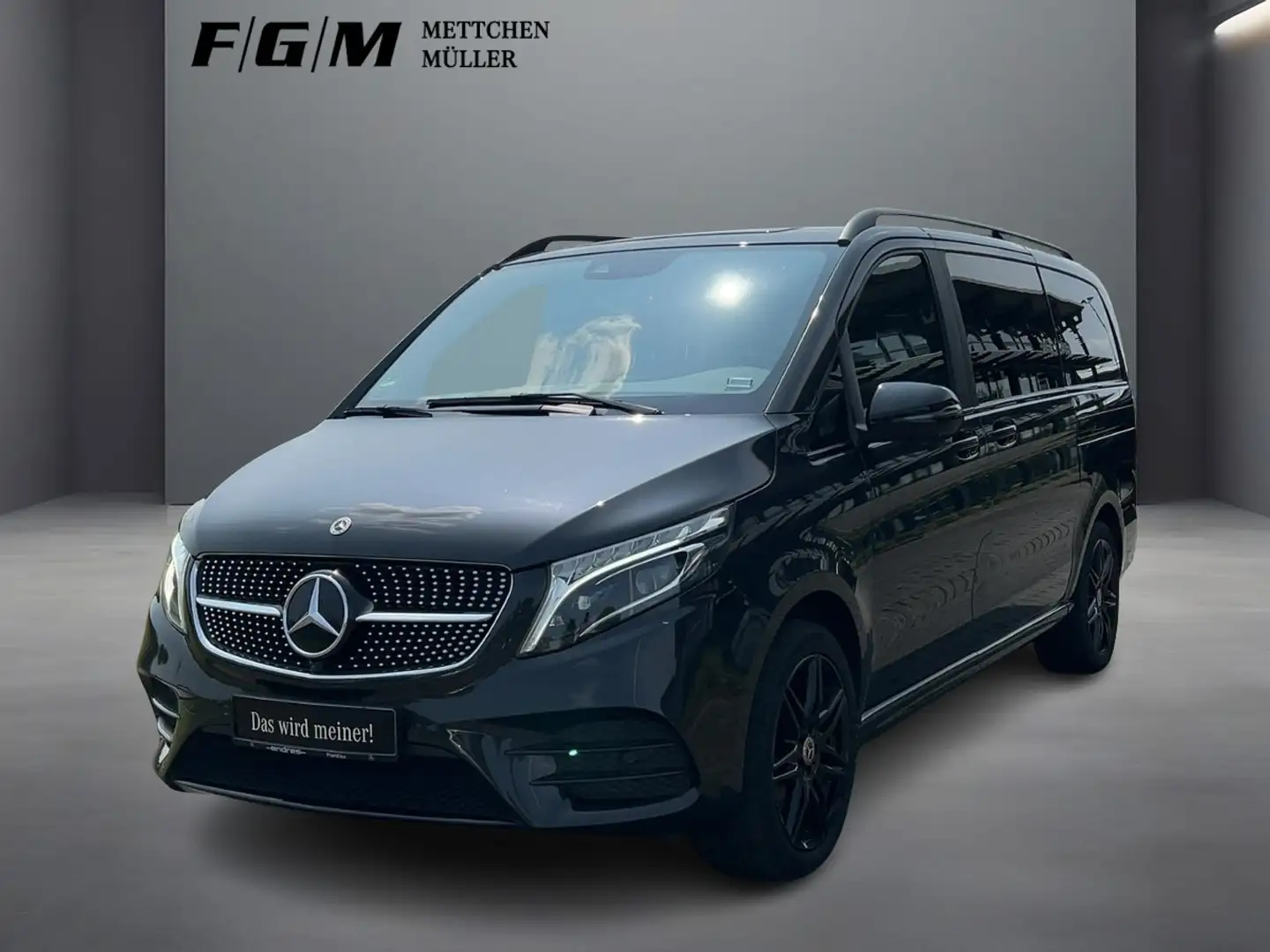 Mercedes-Benz V 300 d 4M AMG Burm|TWA|360|AHK|CarPlay|Night Gris - 1